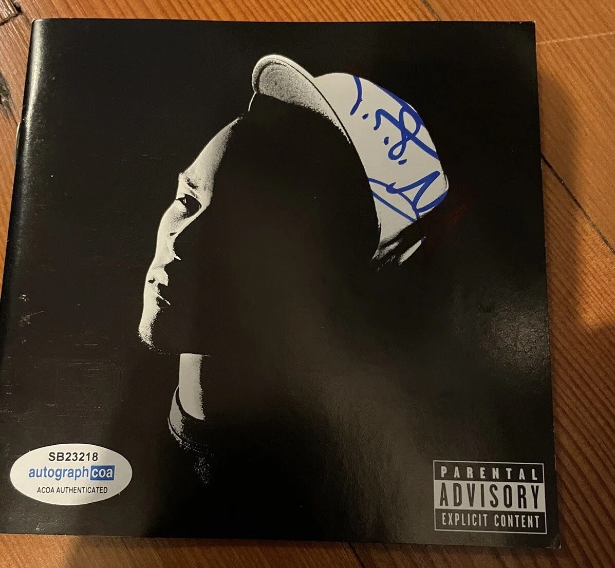 T.I.  Clifford Harris T.I.P. Rapper Signed Autograph Ed THE KING CD ACOA CERT