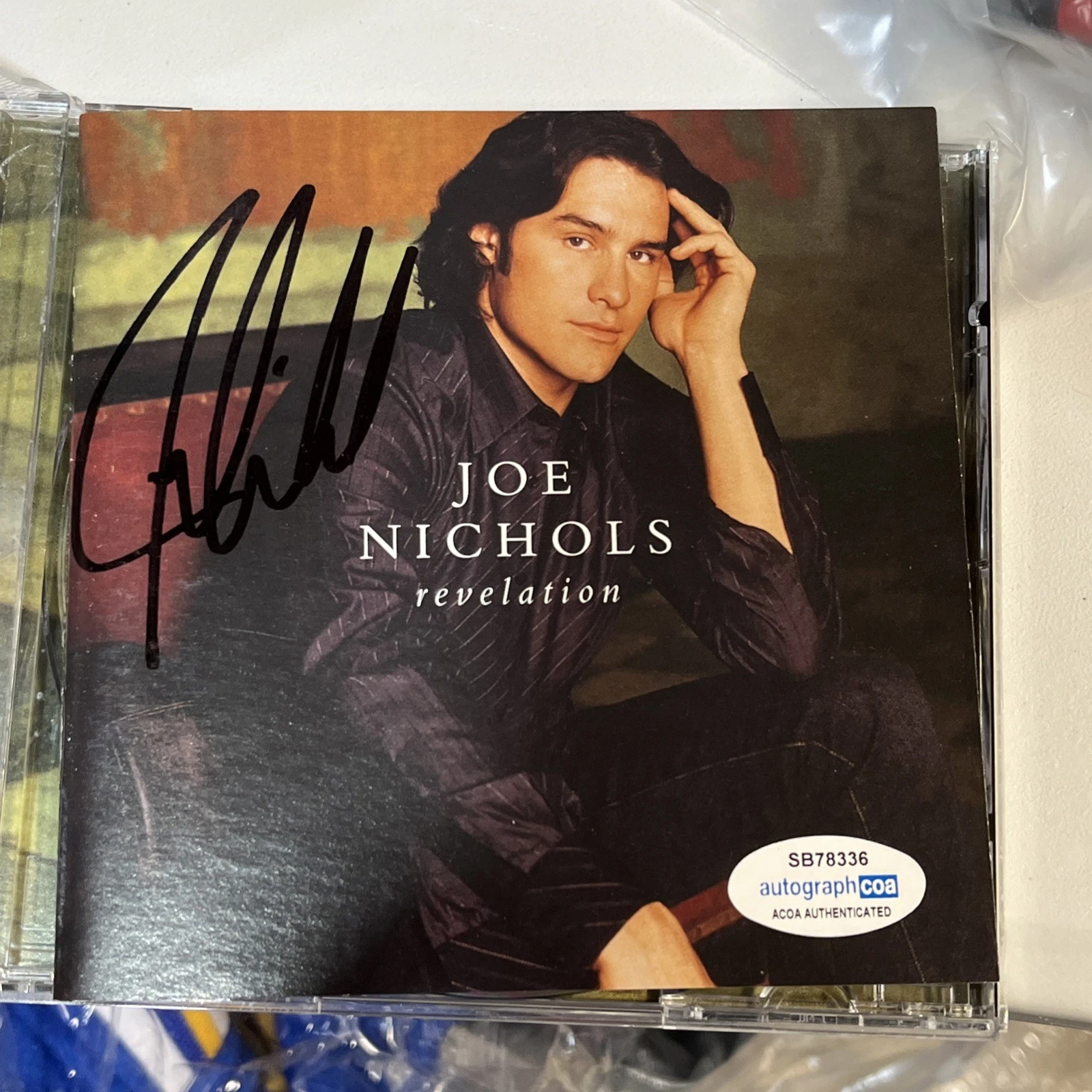 JOE NICHOLS SIGNED AUTOGRAPHED CD ACOA COA REVELATION COUNTRY STAR RARE