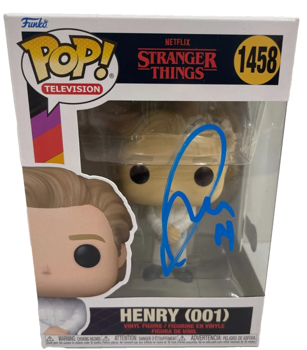 Jamie Campbell Bower Signed Henry 001 Funko Stranger Things Autograph Beckett