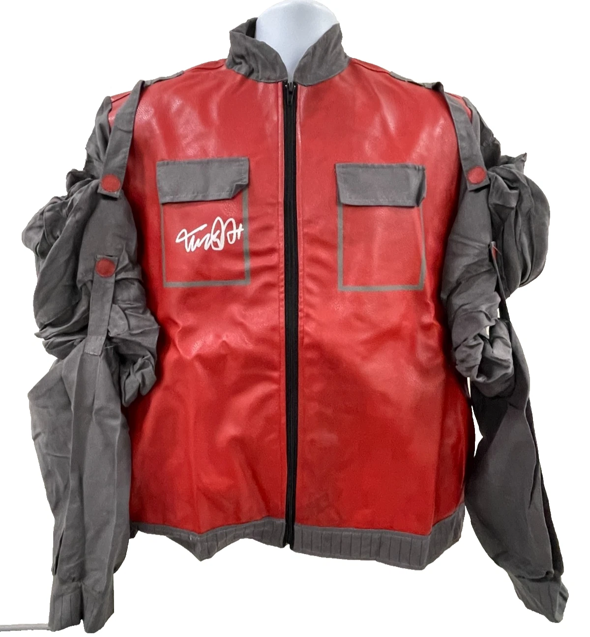 Michael J Fox Signed Back to the Future Jacket Marty McFly Auto Beckett Witness