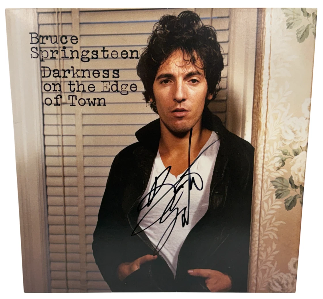 Bruce Springsteen Signed Darkness of the Edge of Town Autograph Beckett LOA