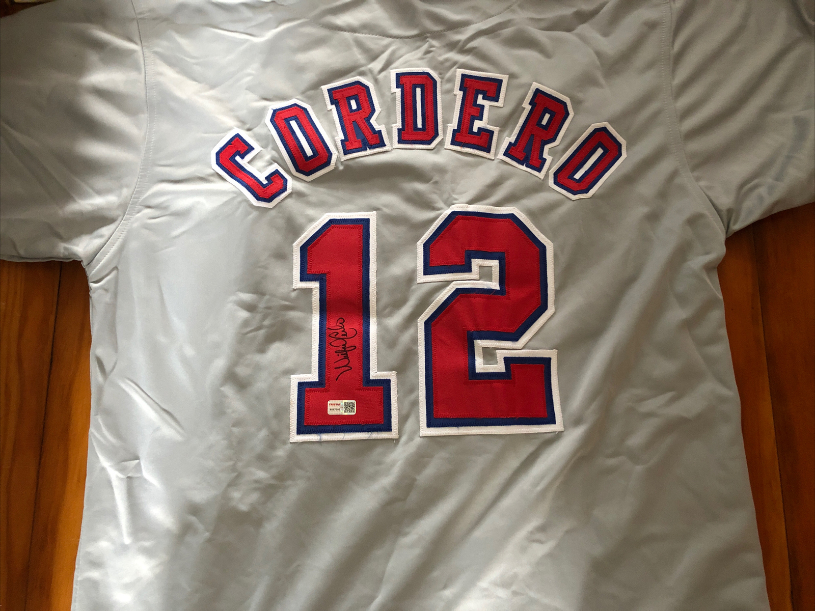 MONTREAL EXPOS- WIL CORDERO SIGNED AUTOGRAPH JERSEY TRISTAR COA ALL STAR