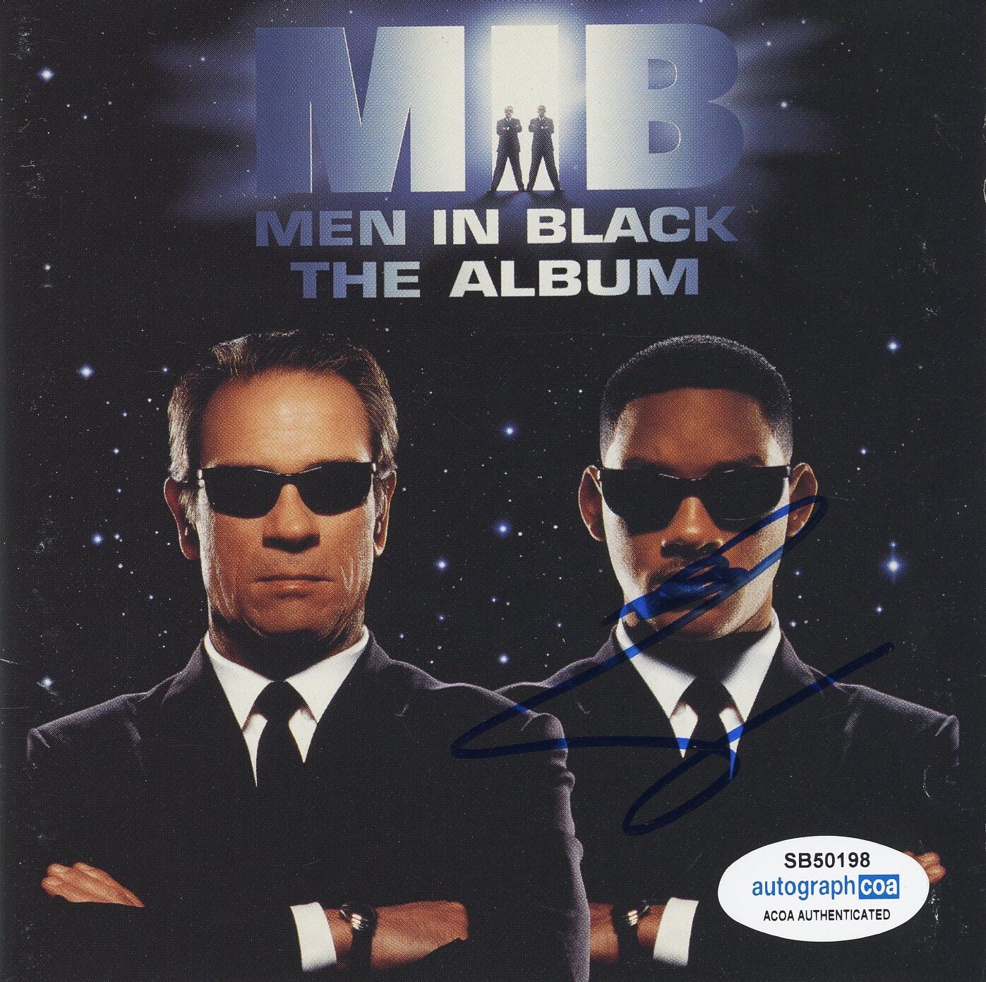MEN IN BLACK THE ALBUM Framed CD SIGNED BY GINUWINE AUTOGRAPH ACOA CERTIFIED
