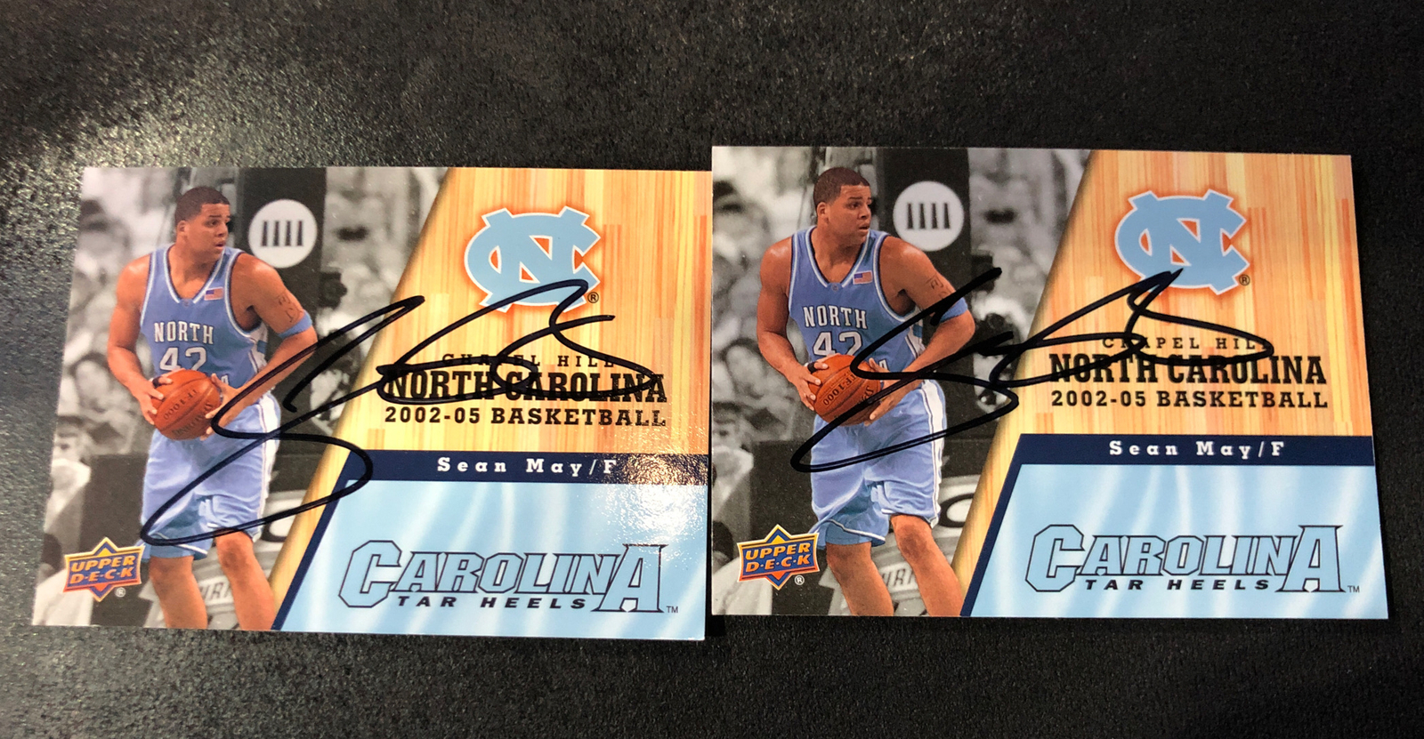 2010-11 Upper Deck North Carolina #78 Sean May Signed Autographed Gtp Jsa Psa