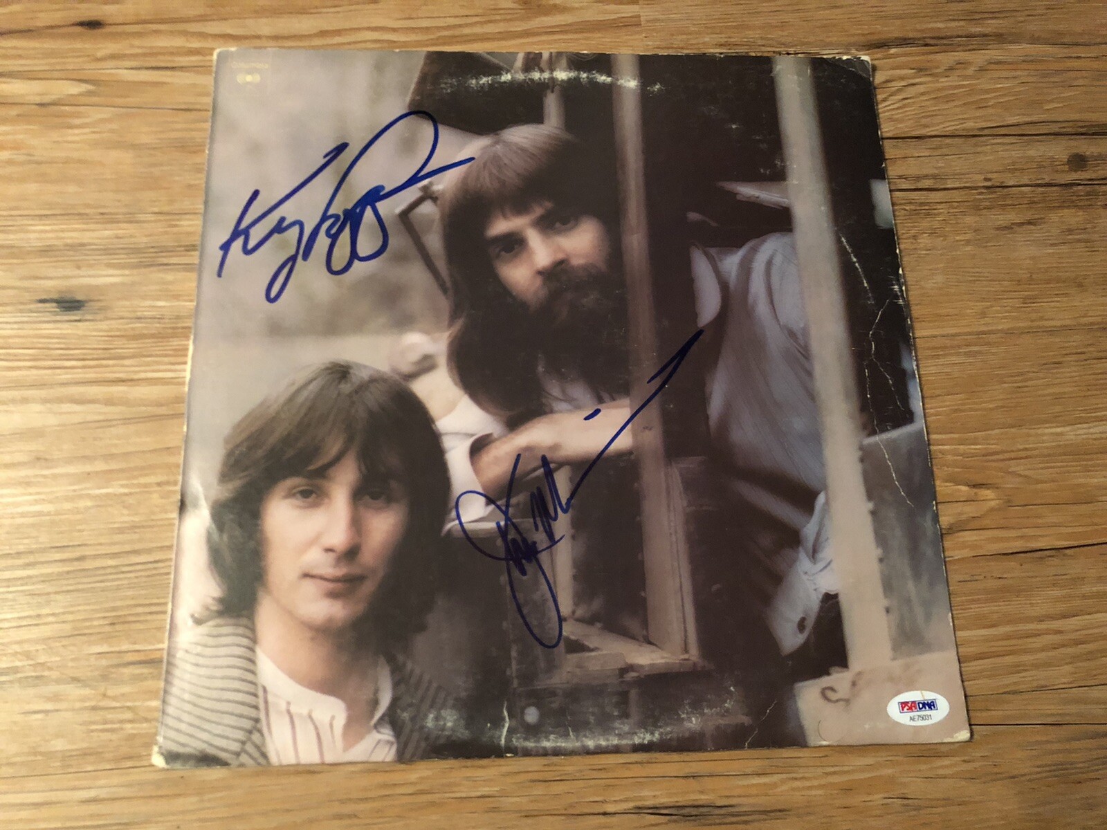 Kenny Loggins and Jim Messina Autographed Album PSA CERTIFIED