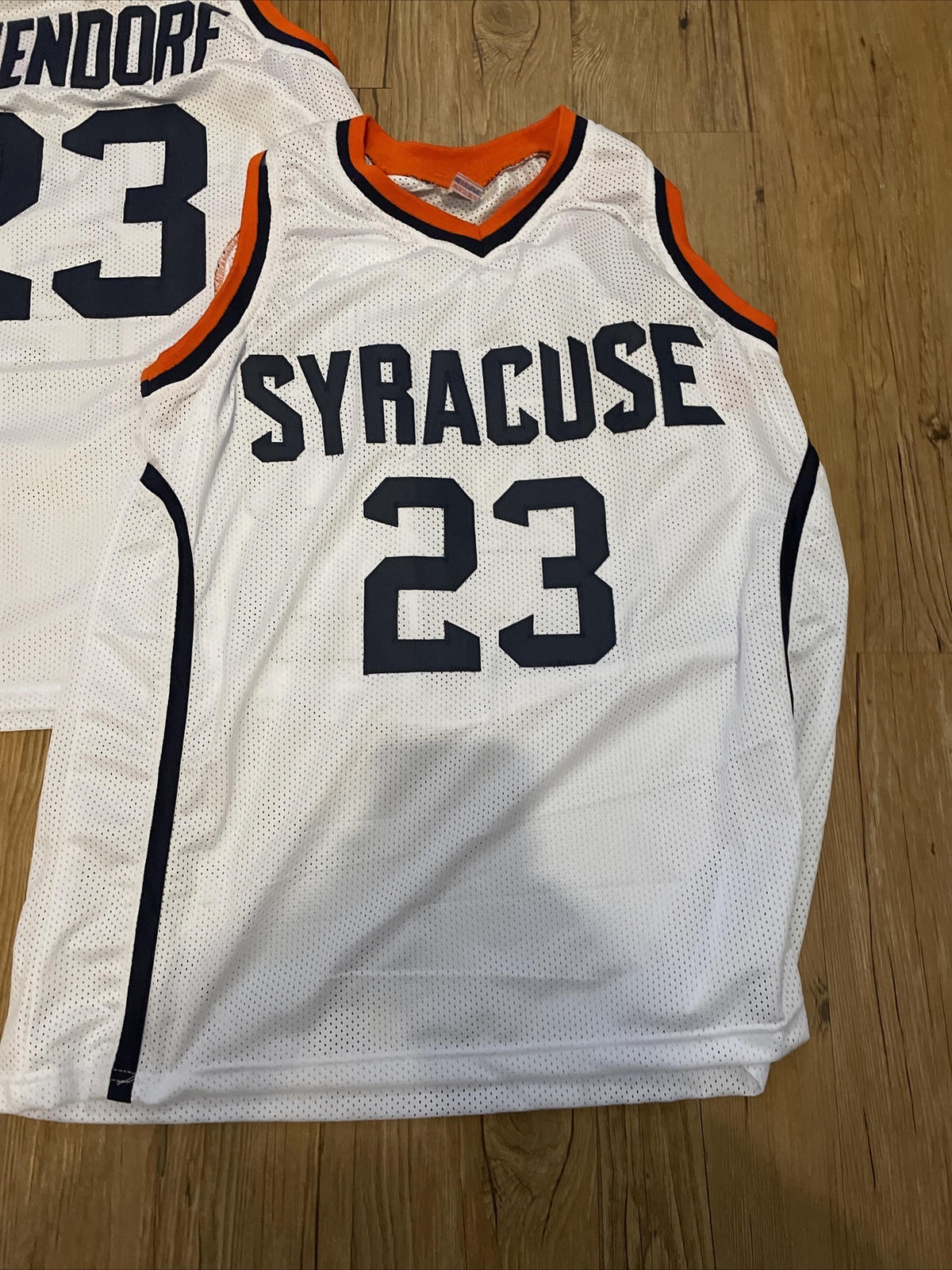 SYRACUSE ORANGE- ERIC DEVENDORF SIGNED AUTOGRAPH JERSEY TRISTAR COA CUSE