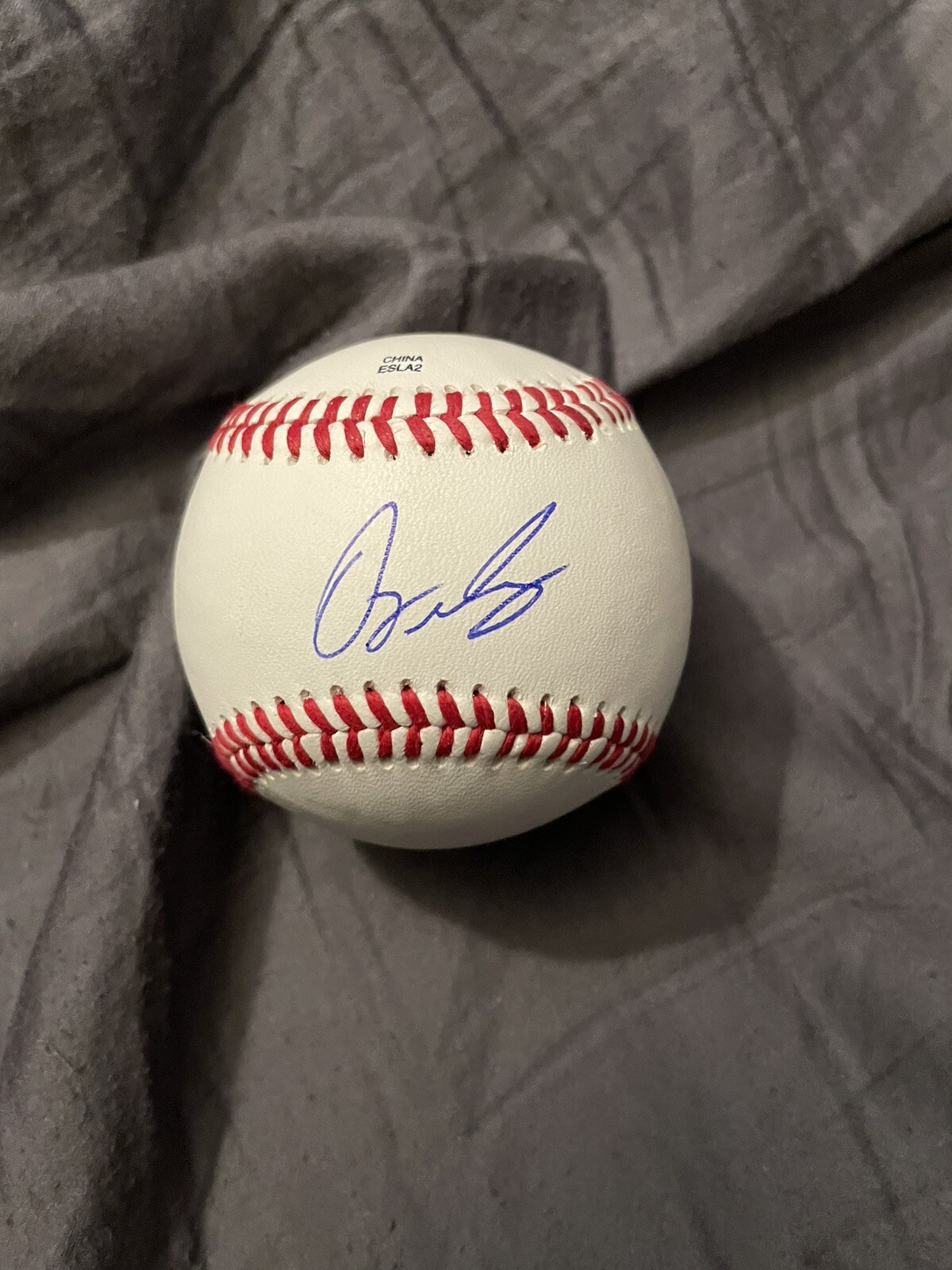 TORONTO BLUE JAYS-ORELVIS MARTINEZ SIGNED AUTOGRAPHED BALL COA PROSPECT  PROOF