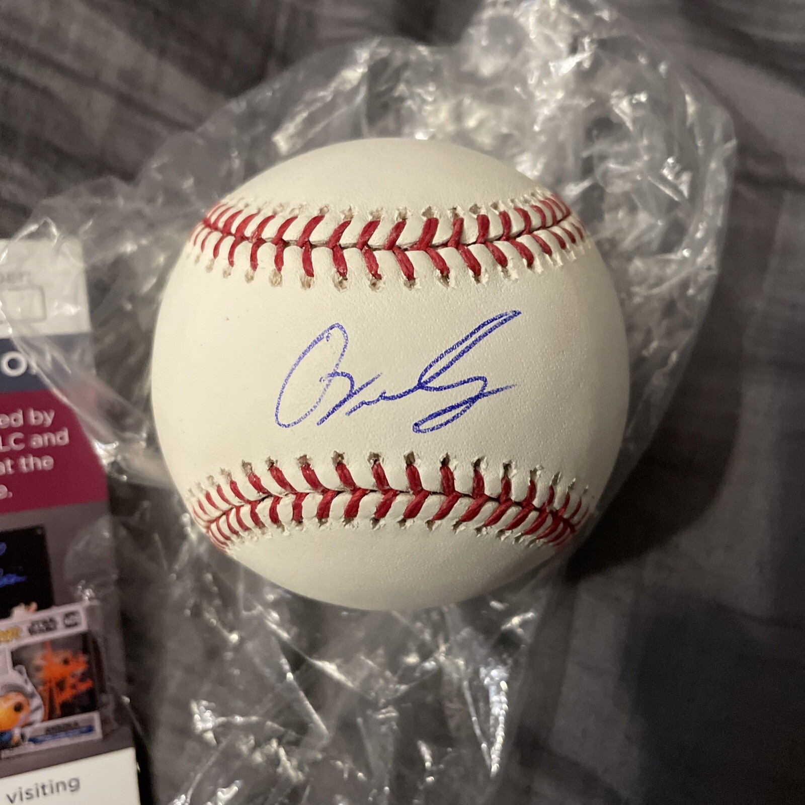 TORONTO BLUE JAYS-ORELVIS MARTINEZ SIGNED AUTOGRAPHED BALL COA PROSPECT  PROOF