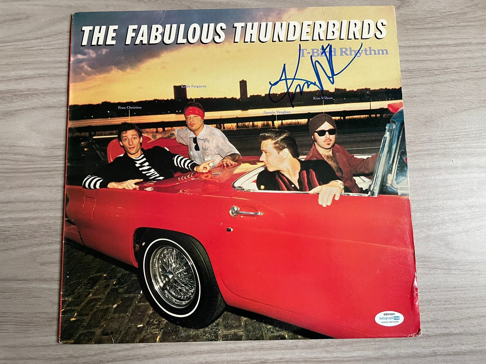 KIM WILSON SIGMED FABULOUS THUNDERBIRDS: 