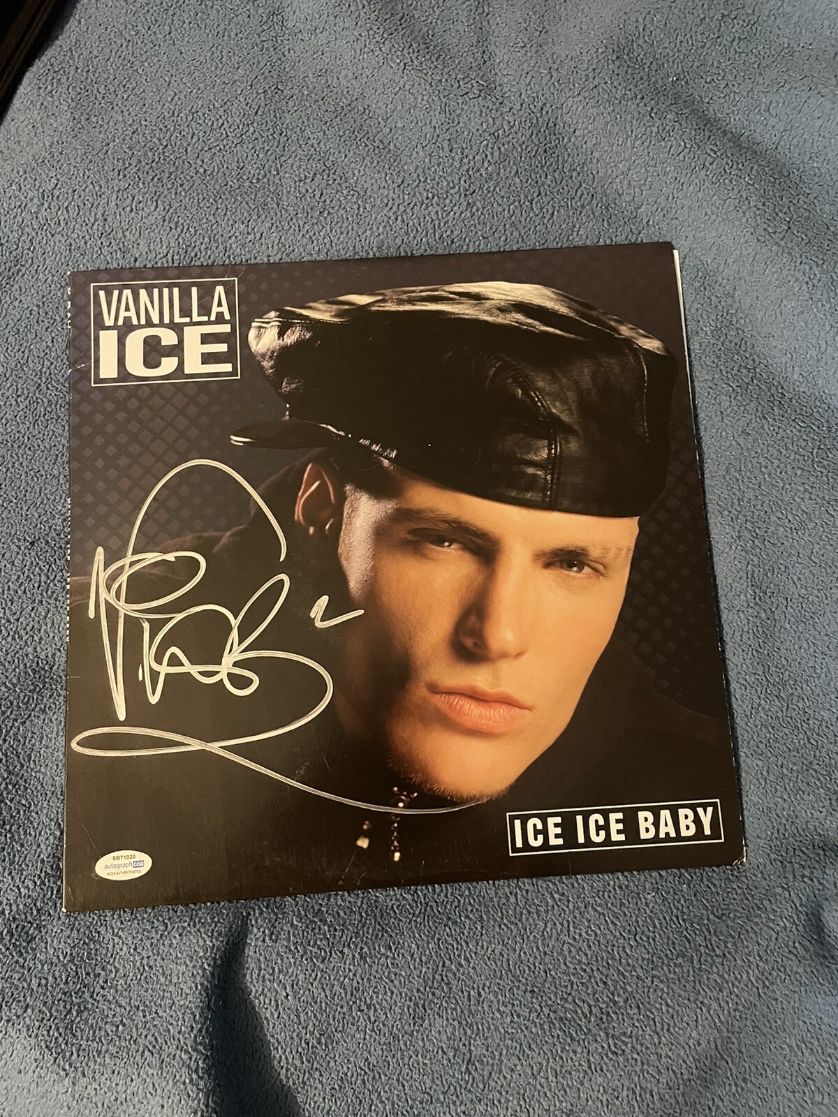 Vanilla Ice Signed Autograph Auto Ice Ice Baby LP Vinyl Record Album ACOA