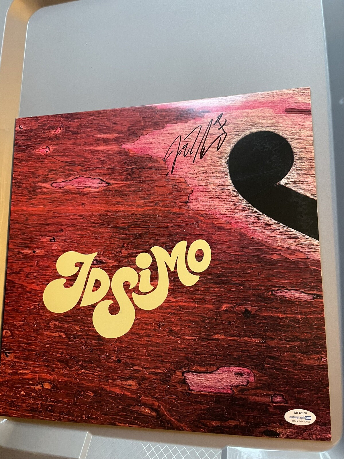 JD SIMO SIGNED AUTOGRAPH Vinyl Lp ACOA COA GUITARIST Songwriter
