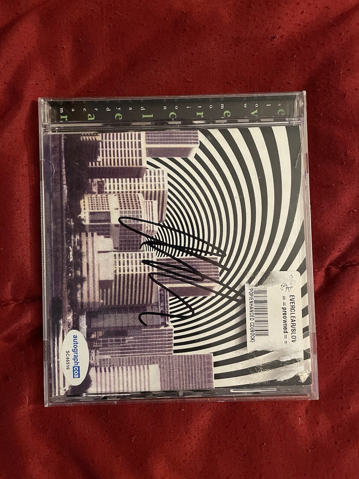 Everclear Art Alexakis signed autographed cd Acoa certified slow motion daydream