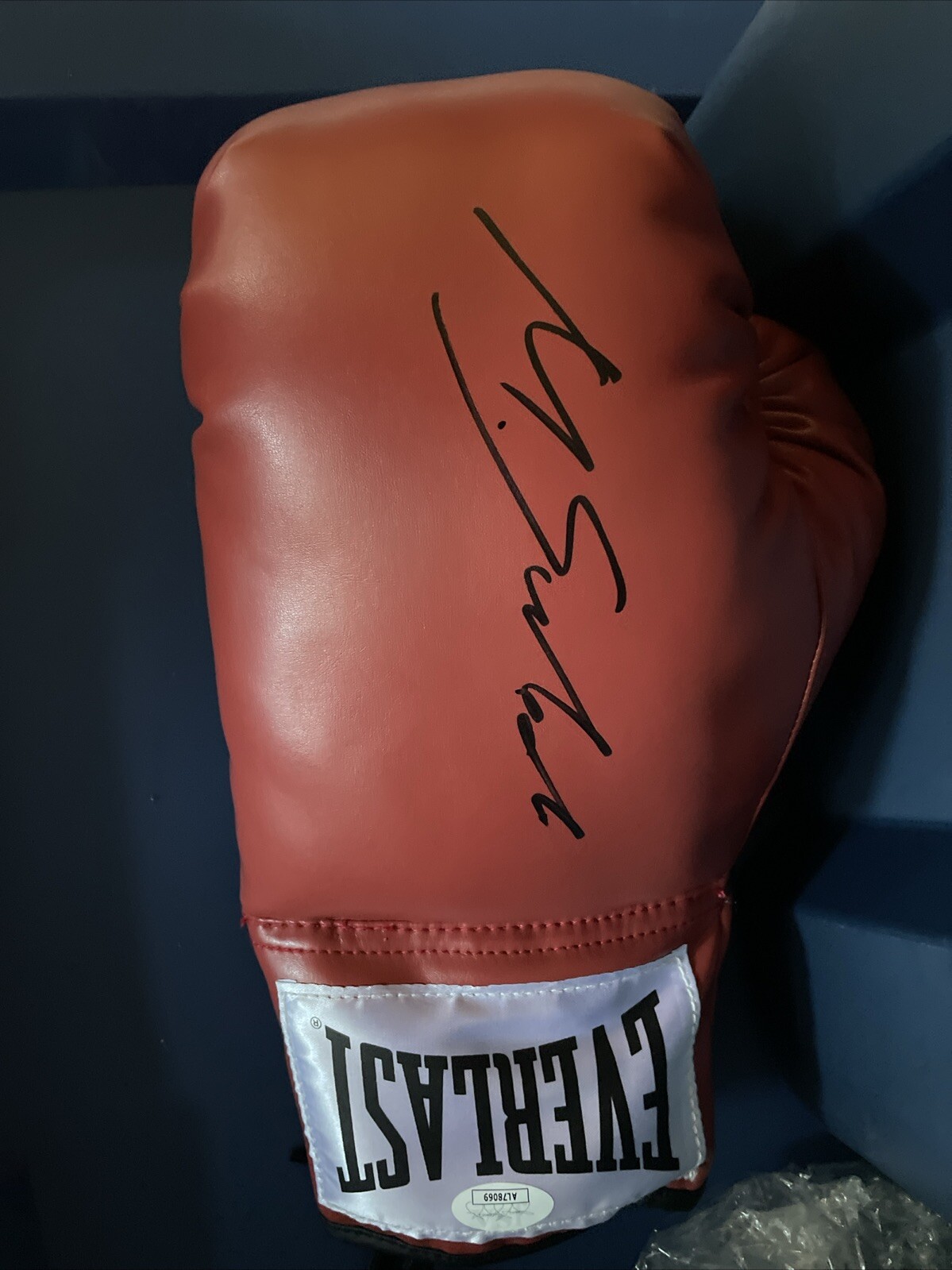 MACIEJ SULECKI STRICZU SIGNED AUTOGRAPH EVERLAST BOXING GLOVE COA POLISH JSA COA