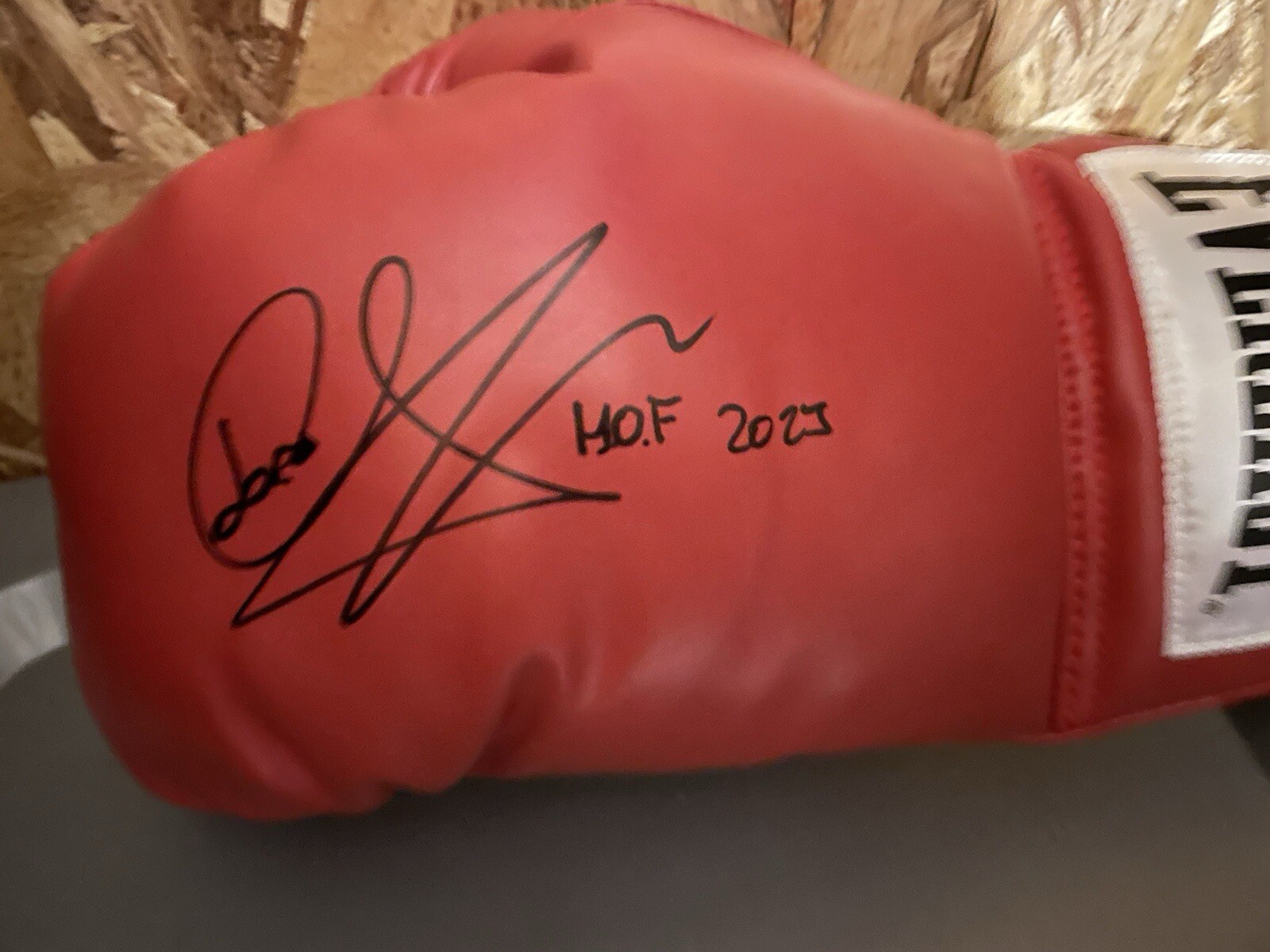 CARL COBRA FROCH SIGNED AUTOGRAPH EVERLAST BOXING GLOVE JSA COA HOF 2023 CHAMP