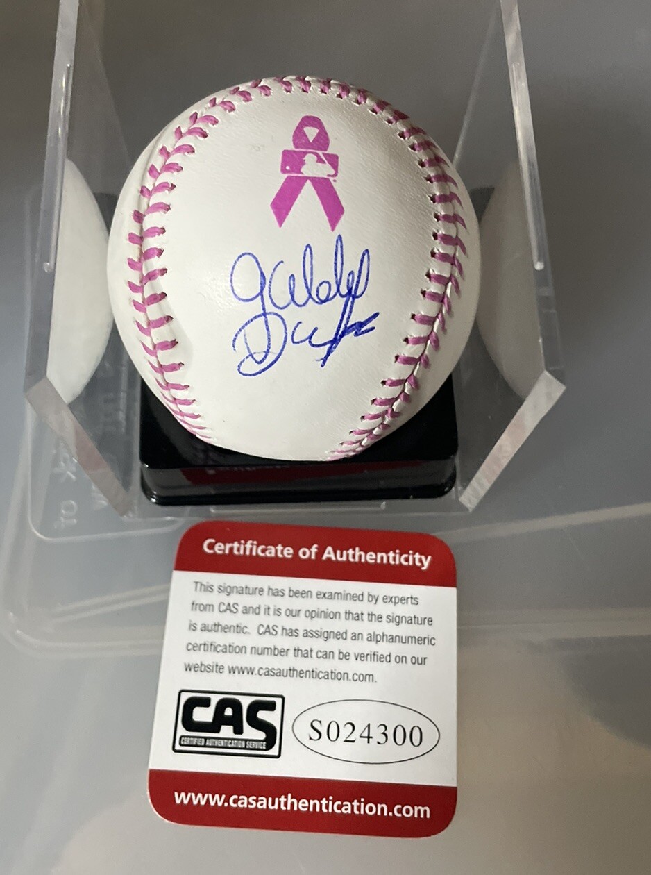 OLYMPIC STAR GABBY DOUGLAS SIGNED AUTOGRAPHED BREAST CANCER BALL ROMLB CAS COA