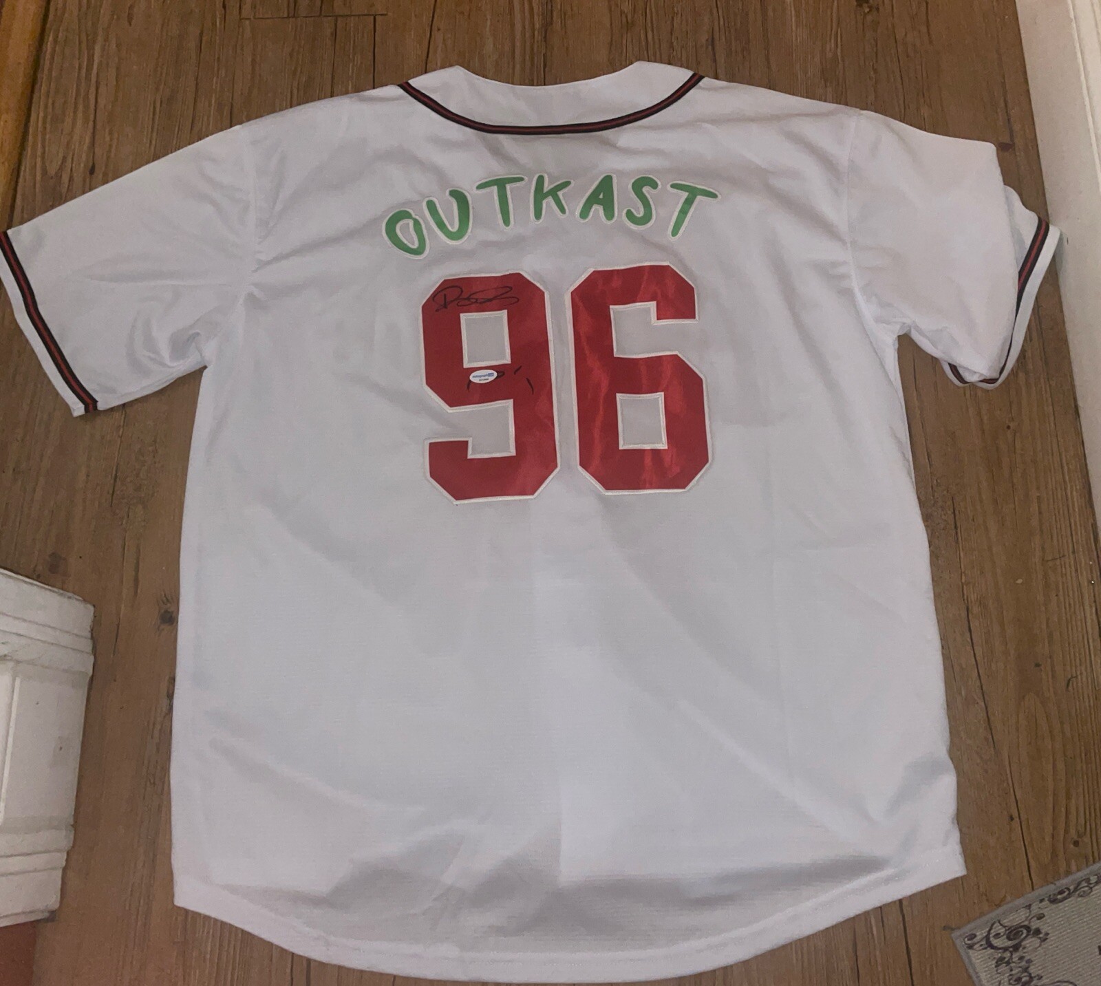 Big Boi Signed Autographed Outkast Jersey ATLIENS Atlanta ACOA COA Size Xxl