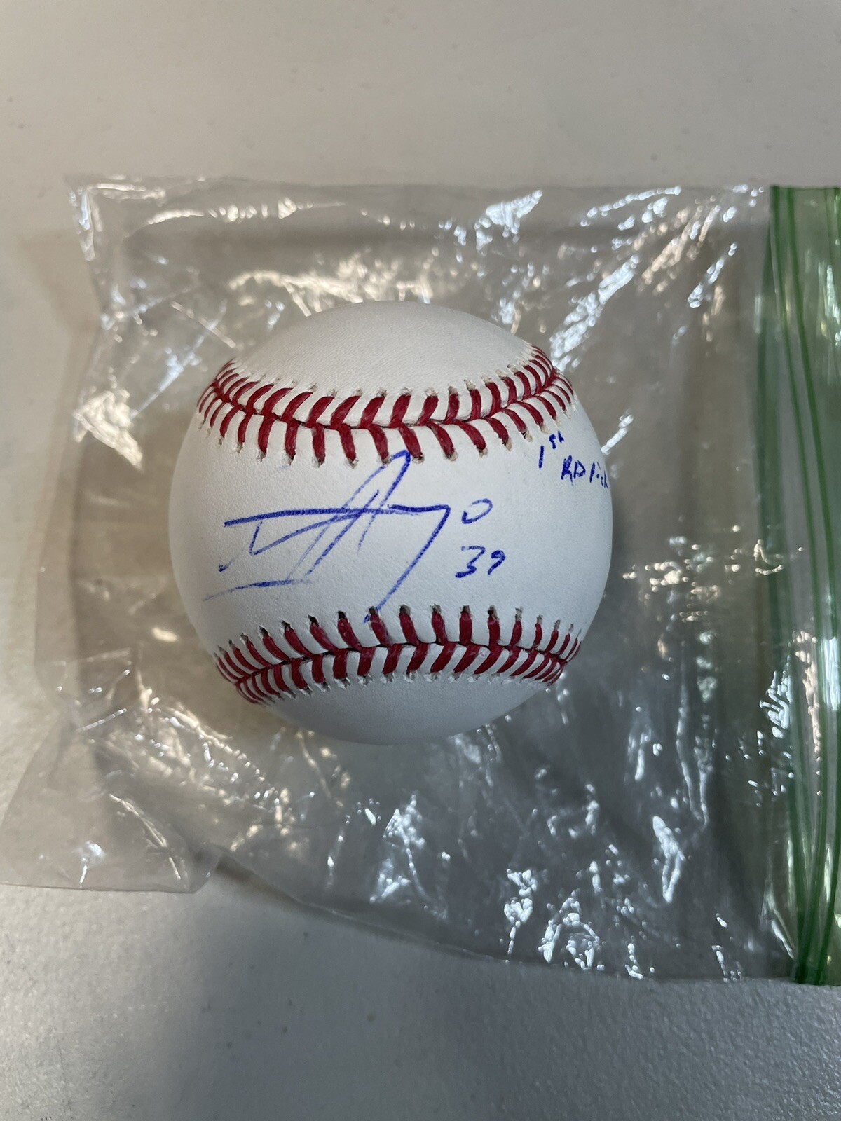 CHRISTIAN ARROYO SIGNED AUTOGRAPHED BALL. JSA COA ROMLB  W Inscription
