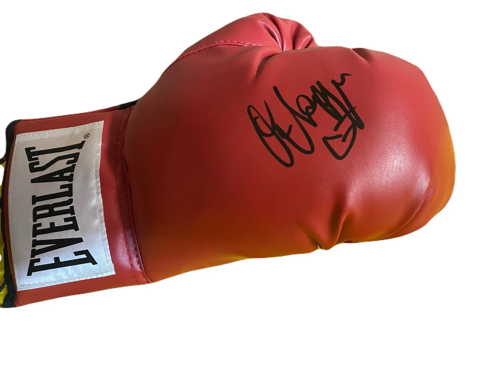 BOXER O’SHAQUIE FOSTER SIGNED AUTOGRAPHED BOXING GLOVE   COA  Proof JSA WBC