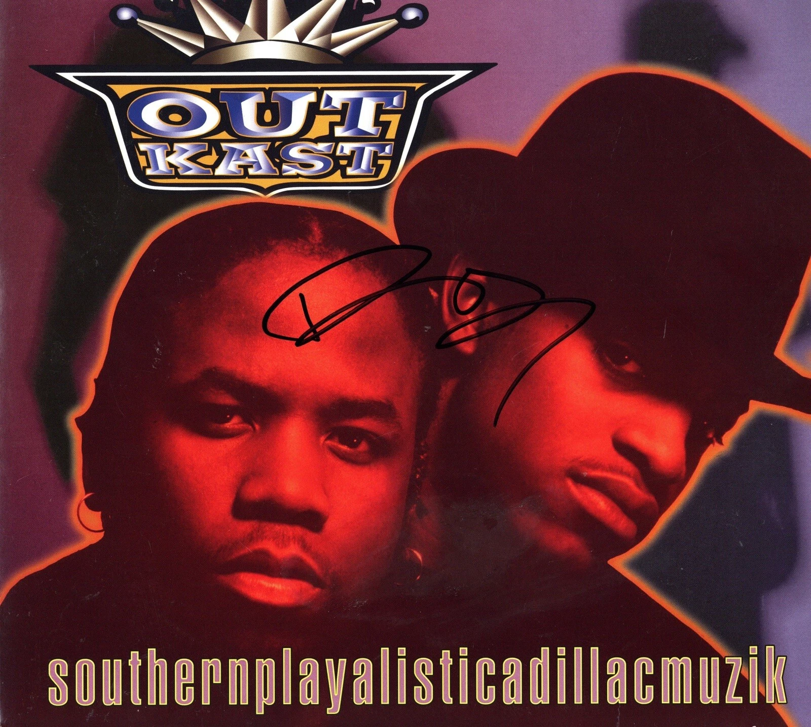 Big Boi ‘OutKast’ Signed Autograph Vinyl Record Album ACOA Rap