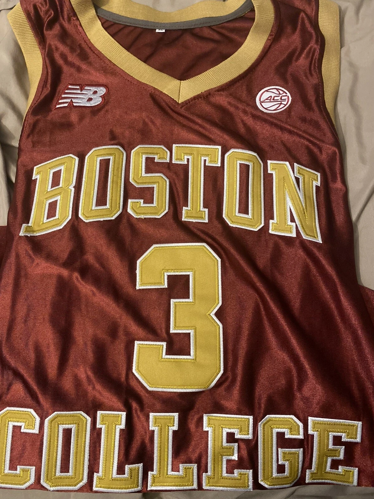 JAEDEN ZACKERY SIGNED AUTOGRAPHED JERSEY BOSTON COLLEGE CLEMSON TIGERS JSA COA