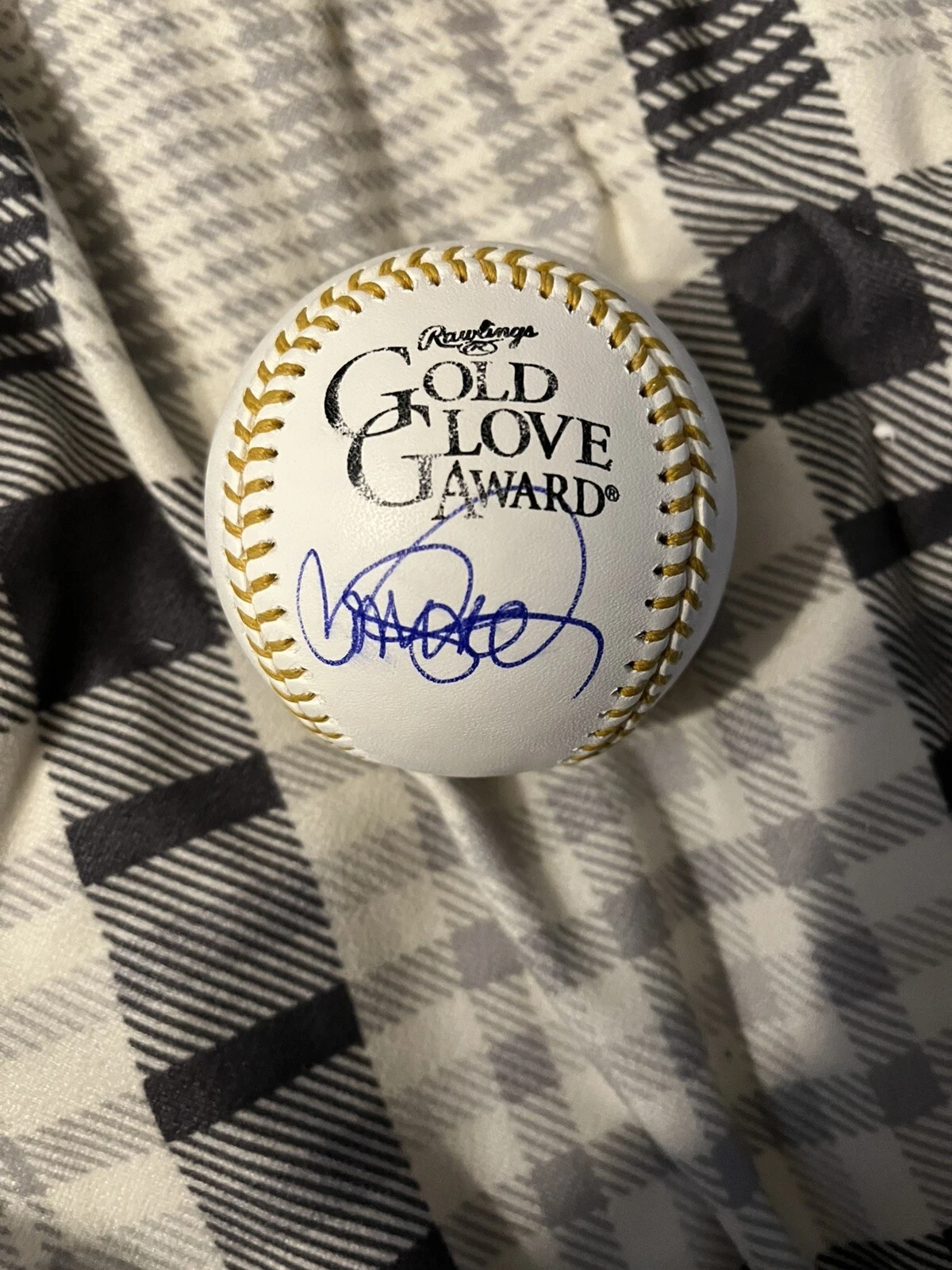 Ryne Sandberg Signed Autographed Gold Glove Baseball “9x” Cubs JSA COA