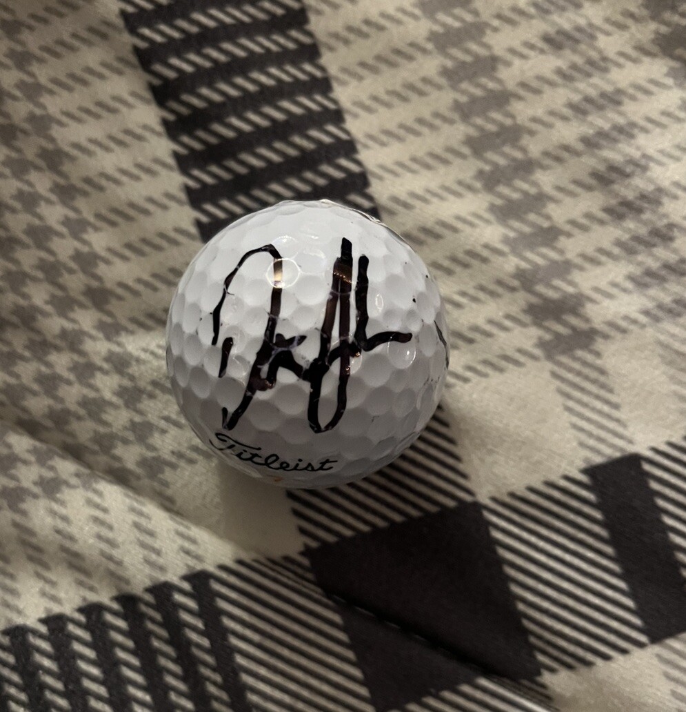 Dustin Johnson Signed 2016 US Open Golf Ball Autographed Auto Oakmont JSA COA