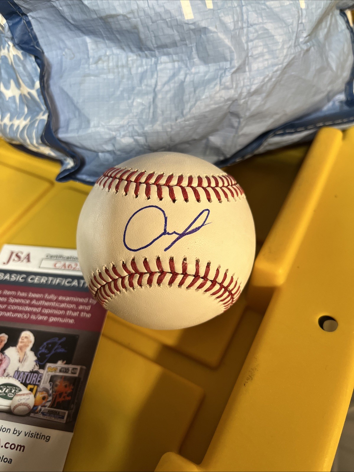 Andrew Painter SIGNED BASEBALL *JSA COA AUTOGRAPHED PHILLIES ROMLB Top MLB Pros
