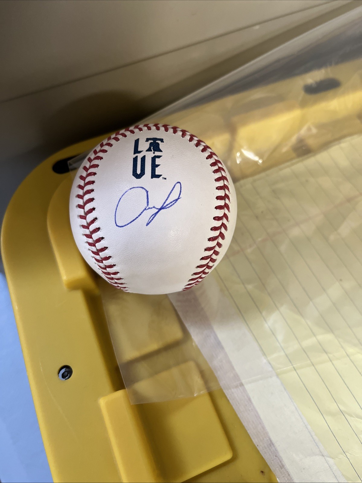 PHILADELPHIA PHILLIES- ANDREW PAINTER SIGNED AUTOGRAPH BALL JSA COA CITY CONNECT
