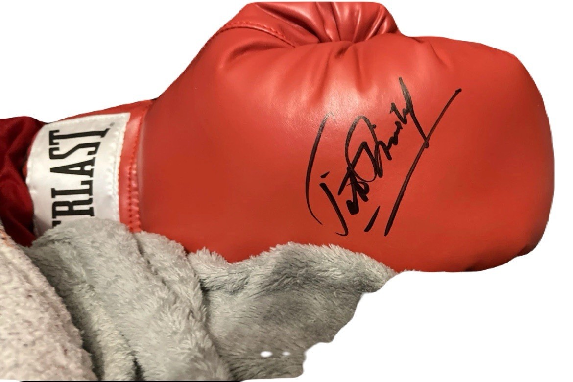 FELIX TRINIDAD SIGNED AUTOGRAPHED BOXING GLOVE JSA RARE!! HOF BOXER LEGEND