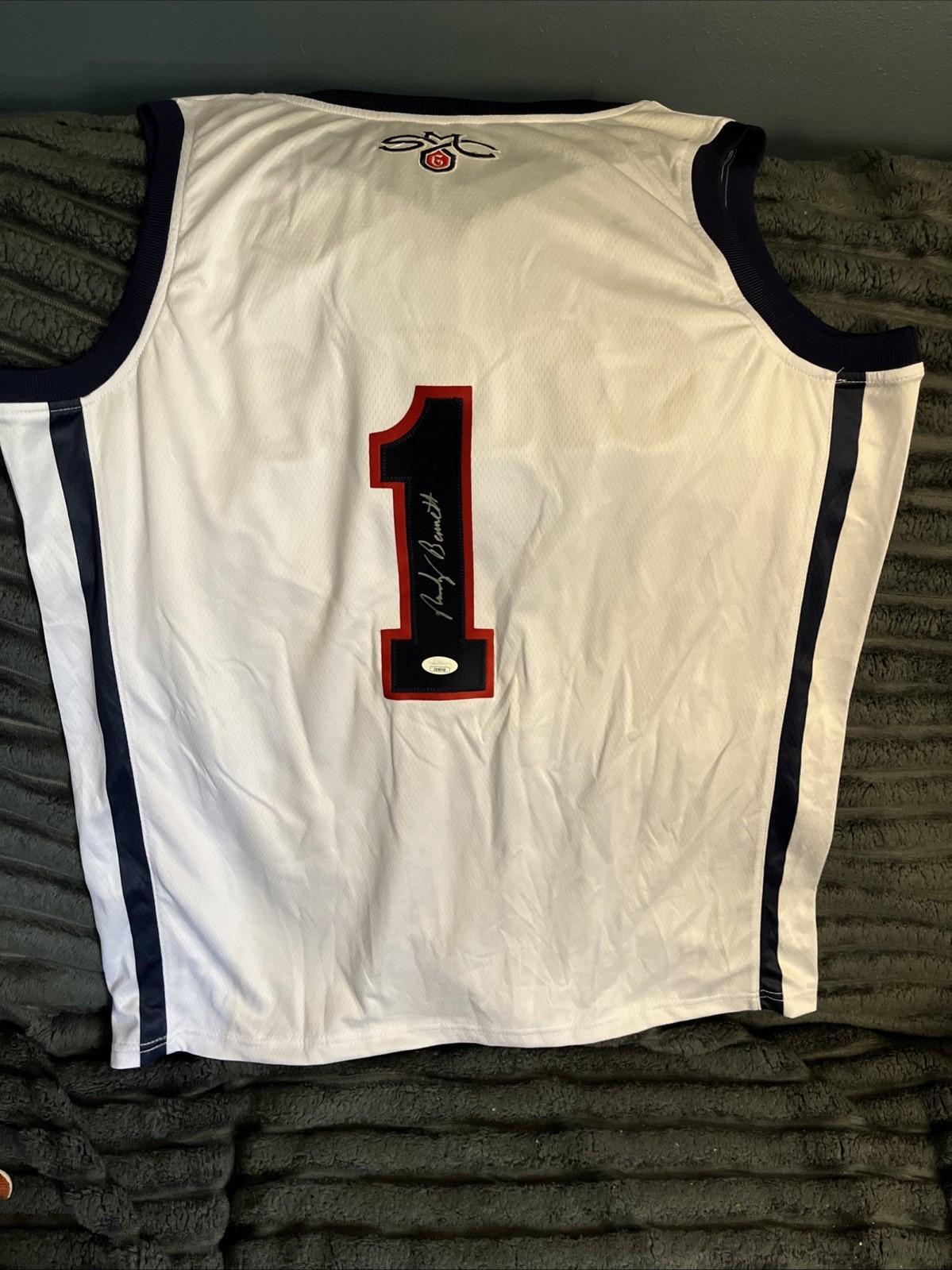 Randy Bennett Signed Autographed Saint Mary’s Gaels JERSEY  JSA COA COACH