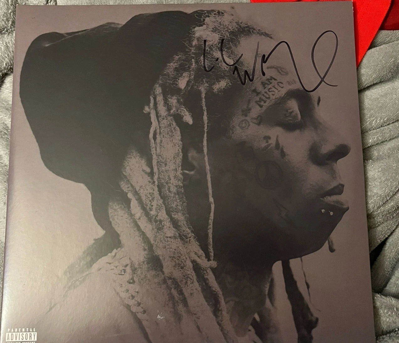 RAPPER LIL WAYNE SIGNED AUTOGRAPHED VINYL LP ACOA CERTIFIED RARE