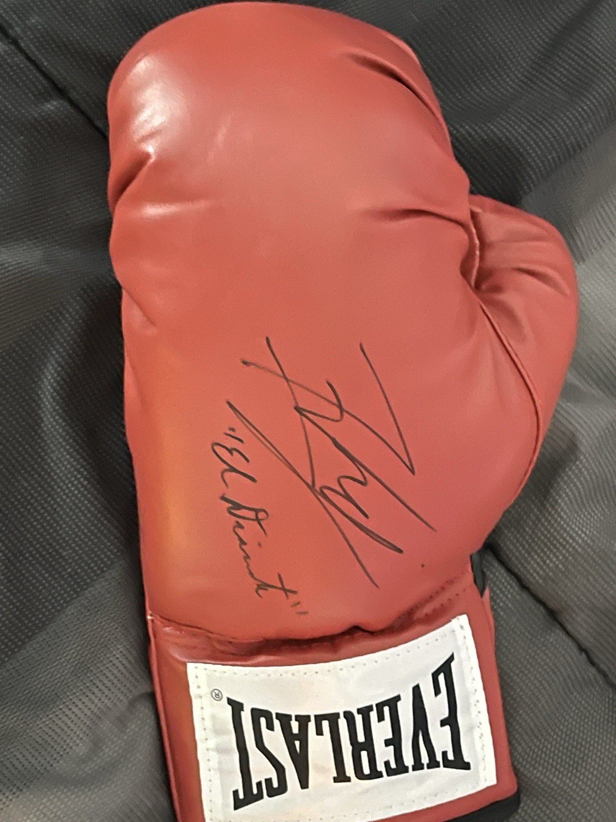 Felix Verdejo Autographed Boxing Glove El Diamante Puerto Rico signed ACOA LOA