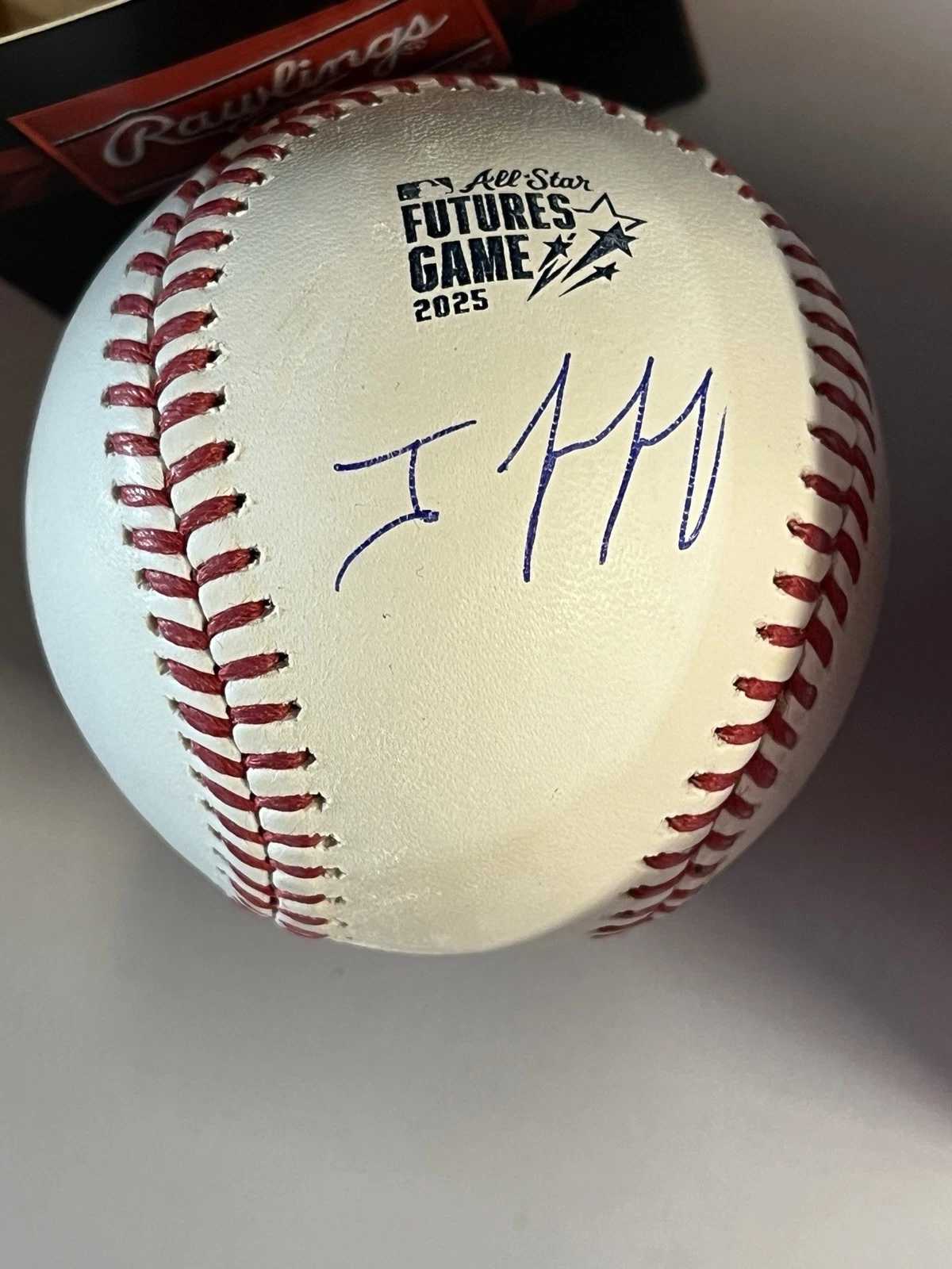 Jhostynxon Garcia Signed 2025 Futures Game Baseball Boston RedSox JSA COA BALL