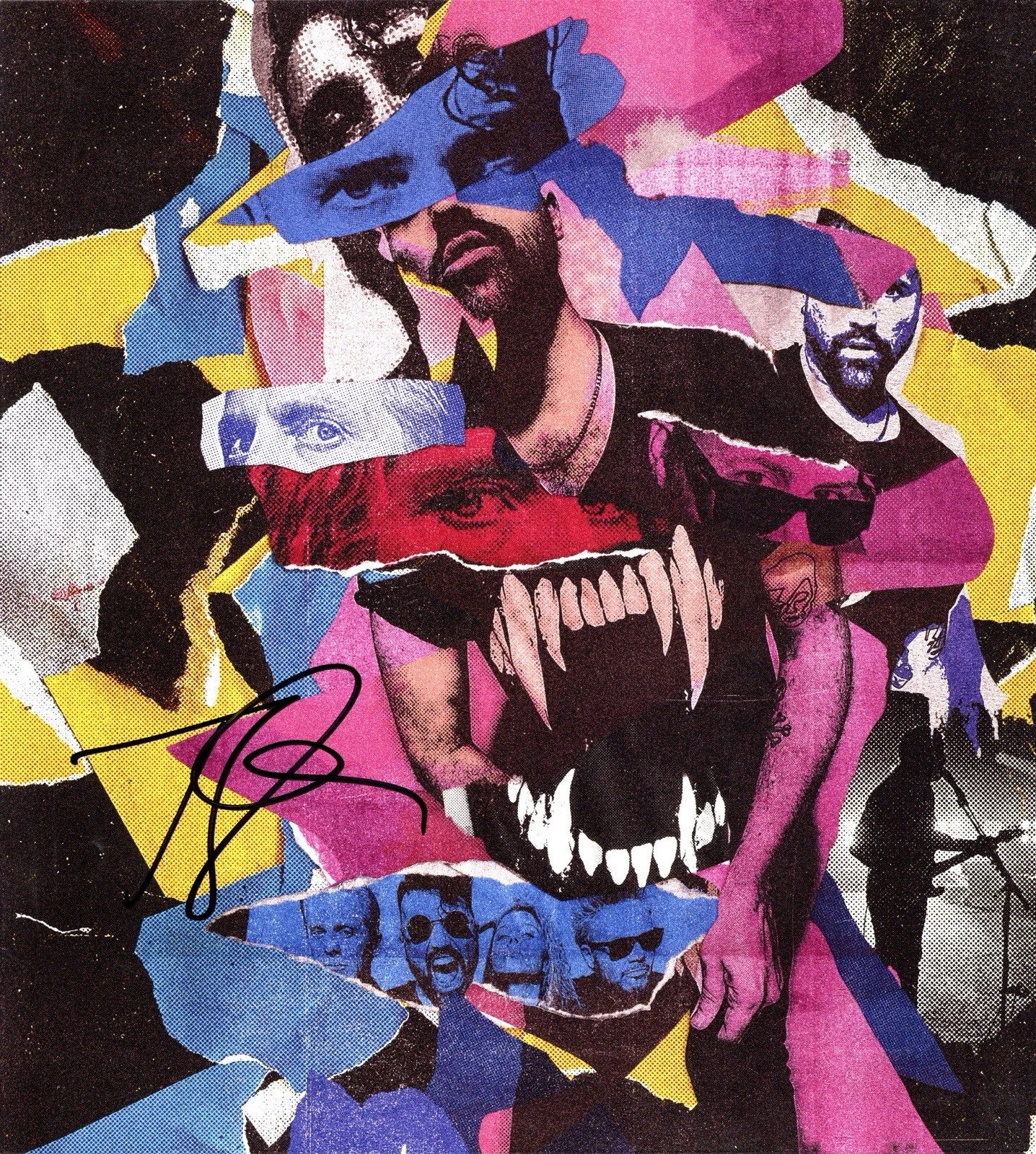 NEON TREES TYLER GREEN SIGNED AUTOGRAPHED VINYL LP ACOA CERTIFIED