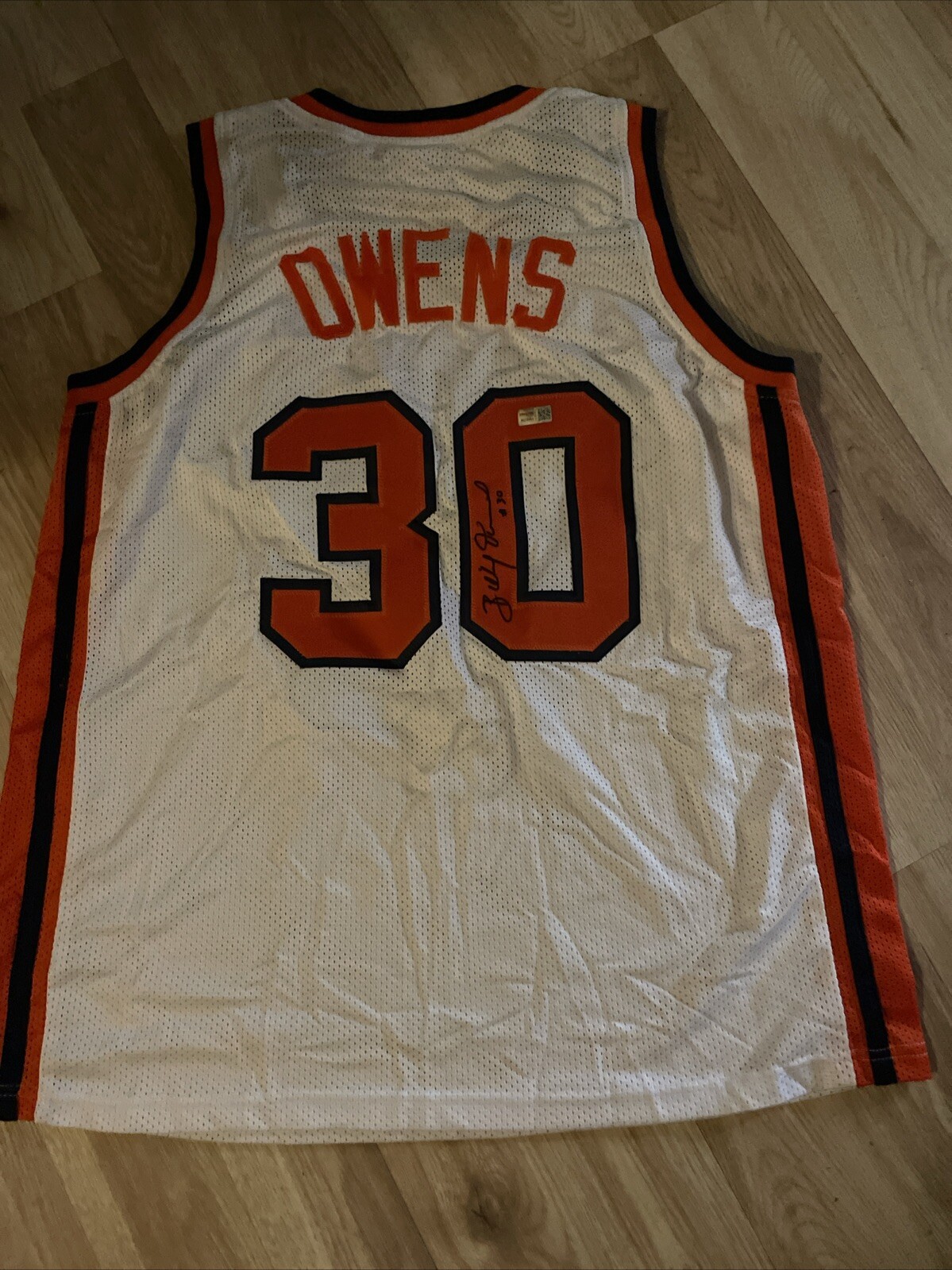 SYRACUSE ORANGE- BILLY OWENS SIGNED AUTOGRAPH JERSEY TRISTAR COA 🏀 LEGEND CUSE