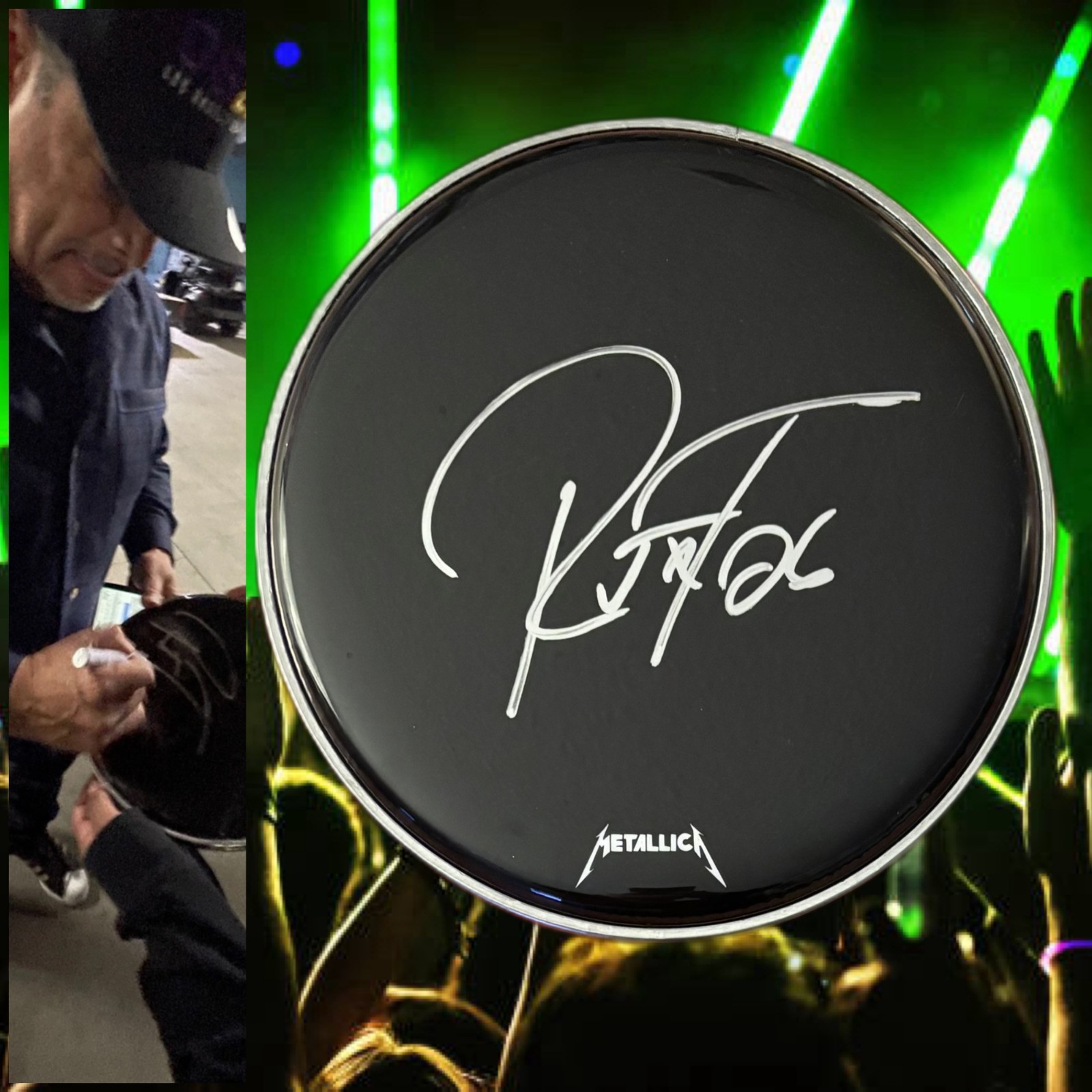 GFA Metallica Band Bassist  * ROBERT TRUJILLO *  Signed 10