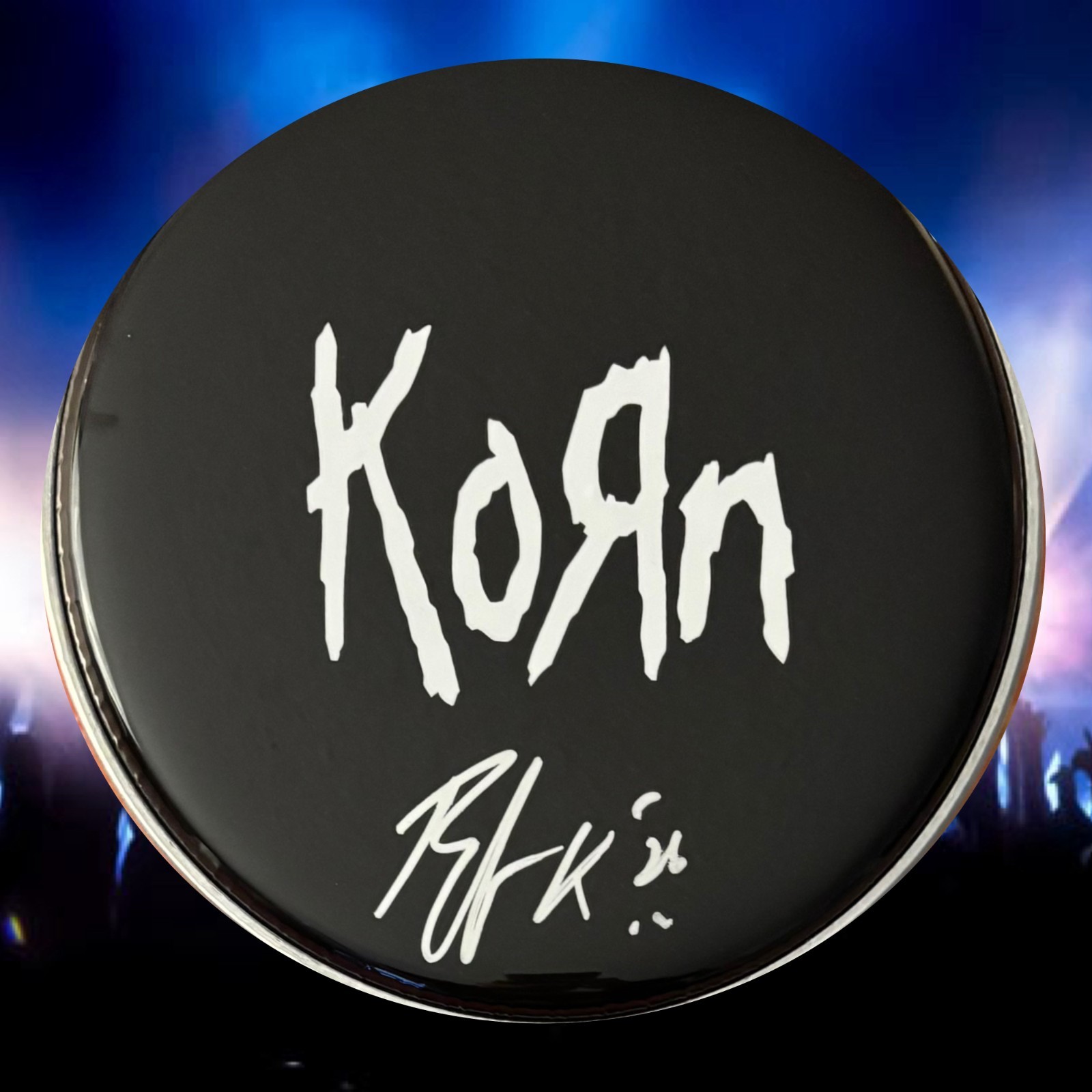 GFA Korn Band Drummer  * RAY LUZIER *  Signed 10