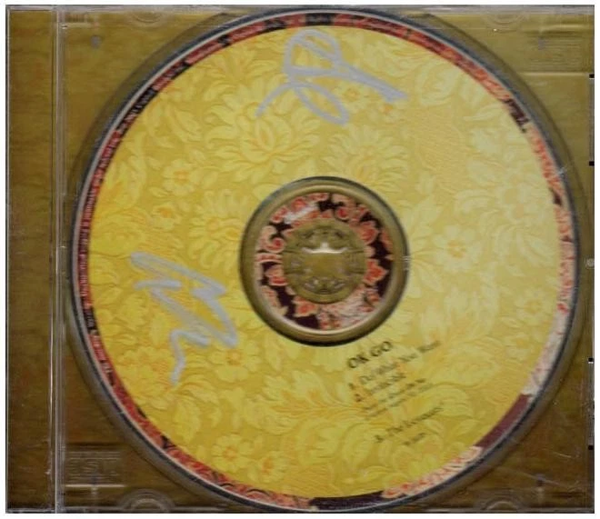 OK Go Signed Autographed x2 Do What You Want CD