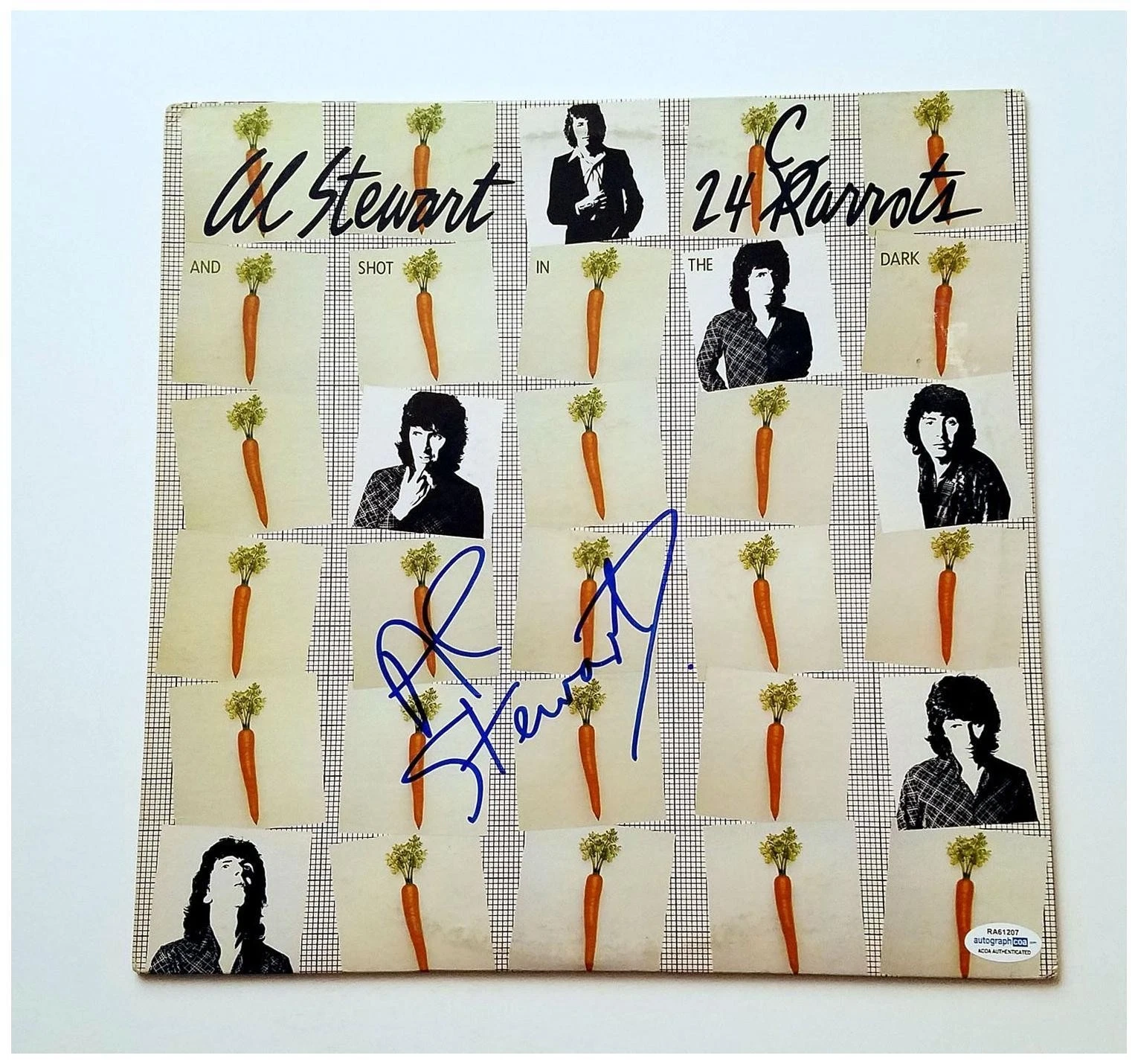 Al Stewart Signed Autographed 24 Carrots Parrots Album Cover ACOA