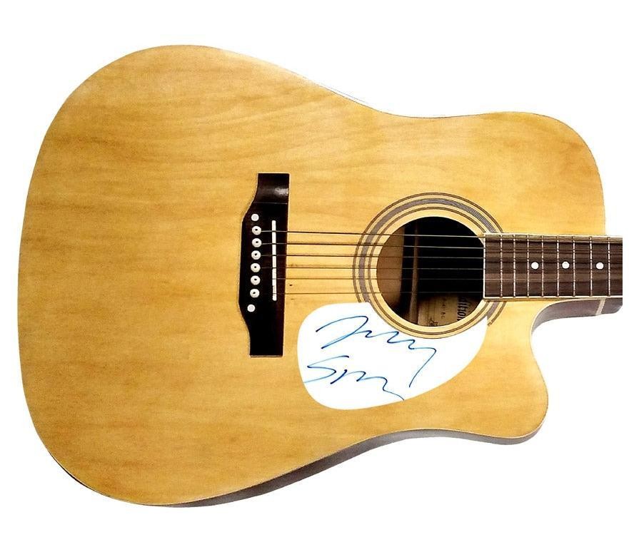 Jerry Springer Signed Autographed Acoustic Guitar