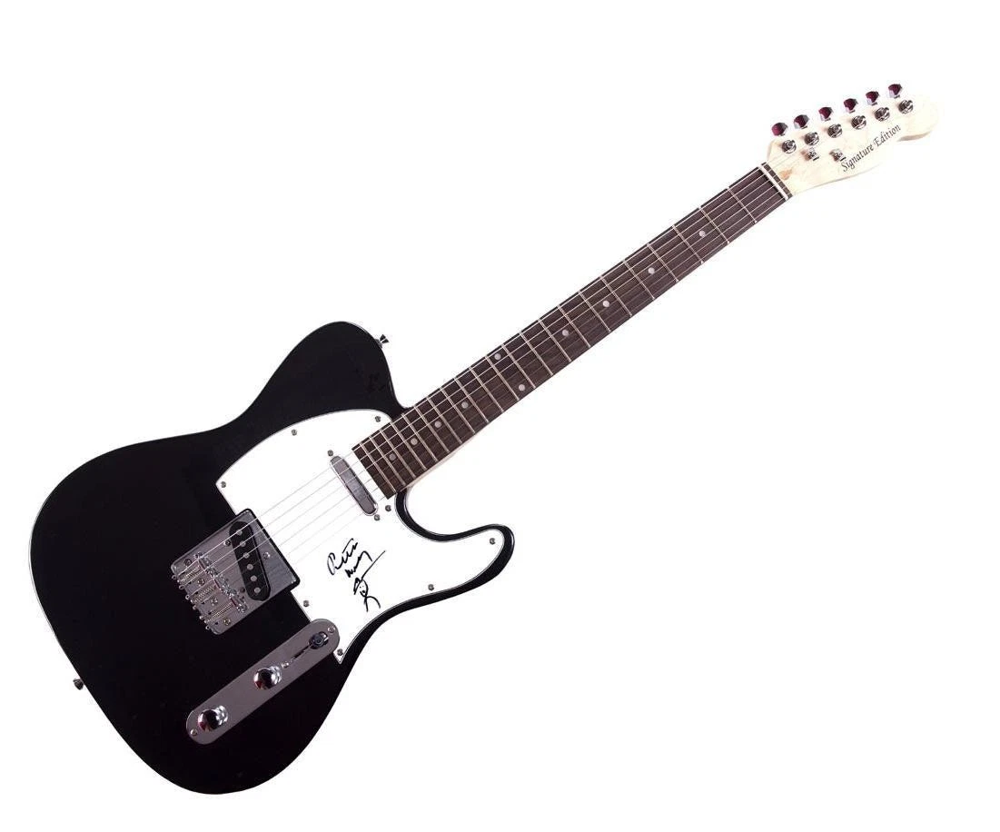 Peter Wolf J Geils Signed Autographed Tele Guitar w Sketch