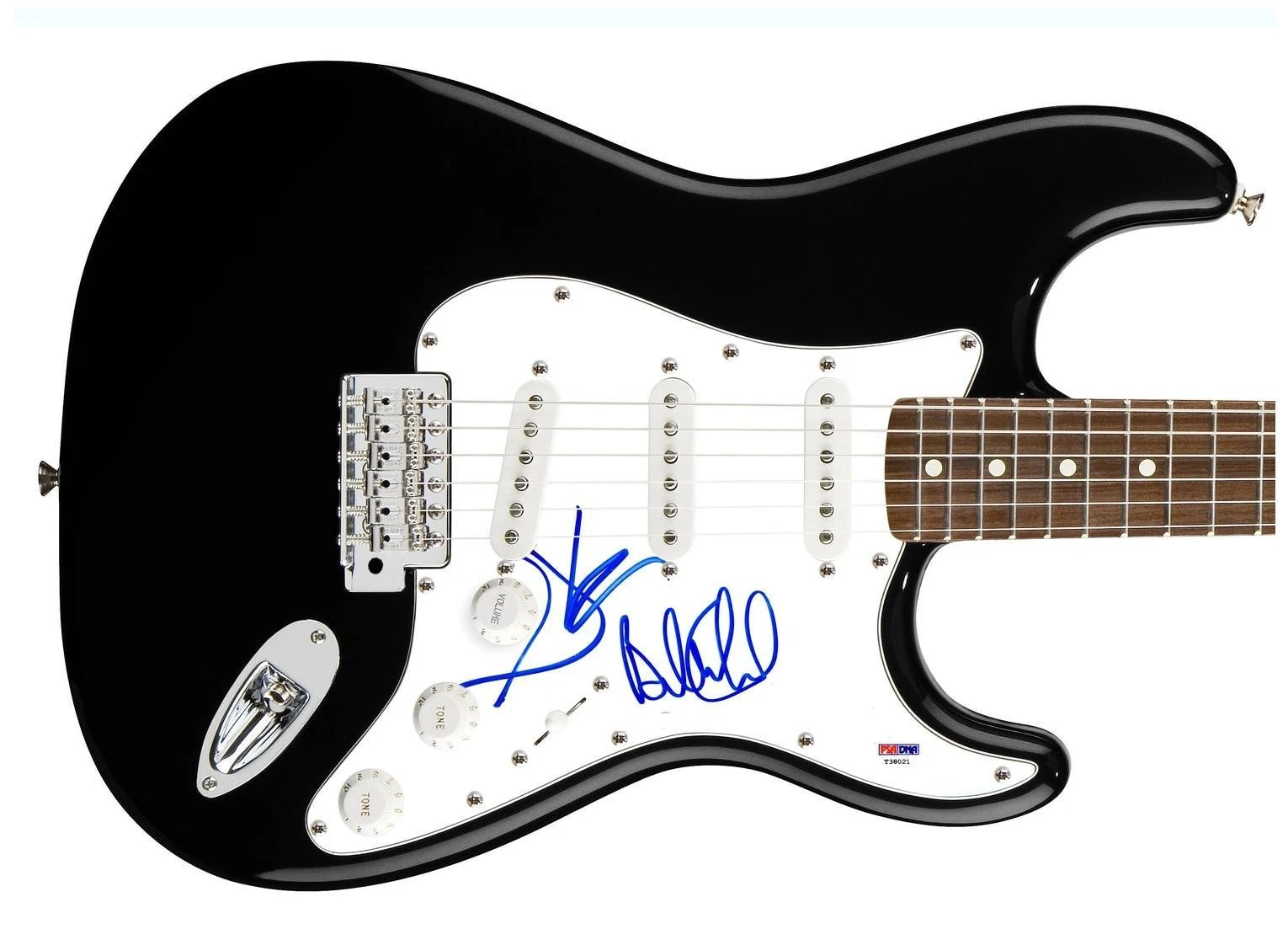 Aerosmith Signed X2 Guitar Steven Tyler Brad Whitford PSA