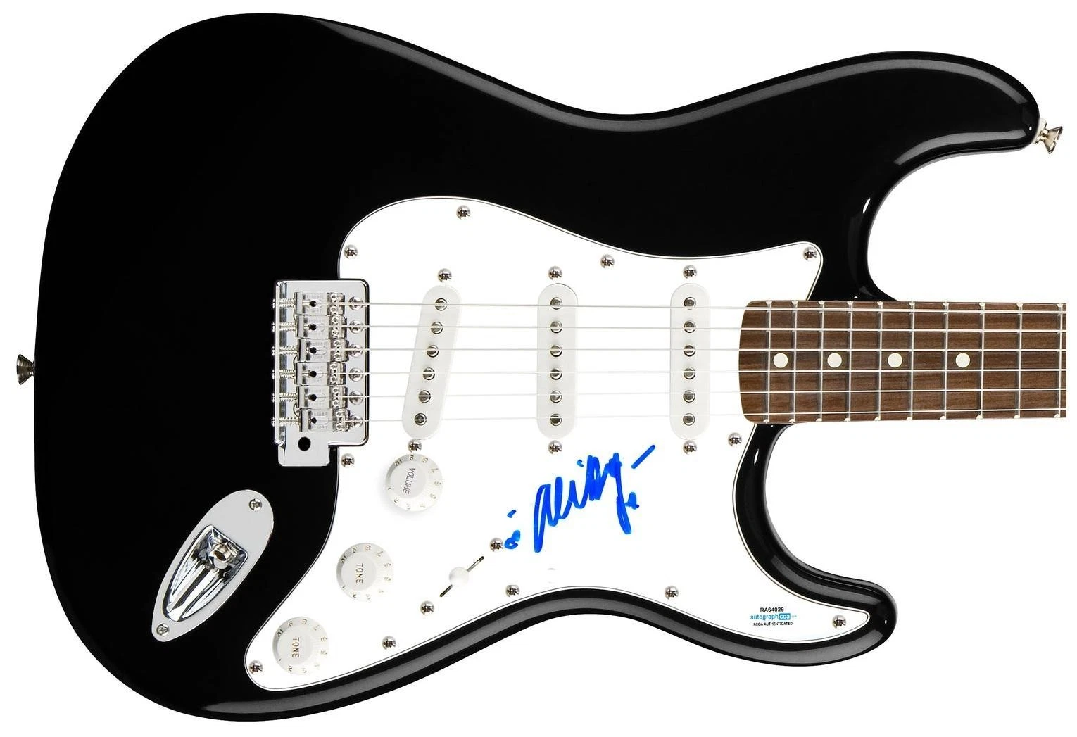 Alina Baraz Signed Autographed Guitar ACOA