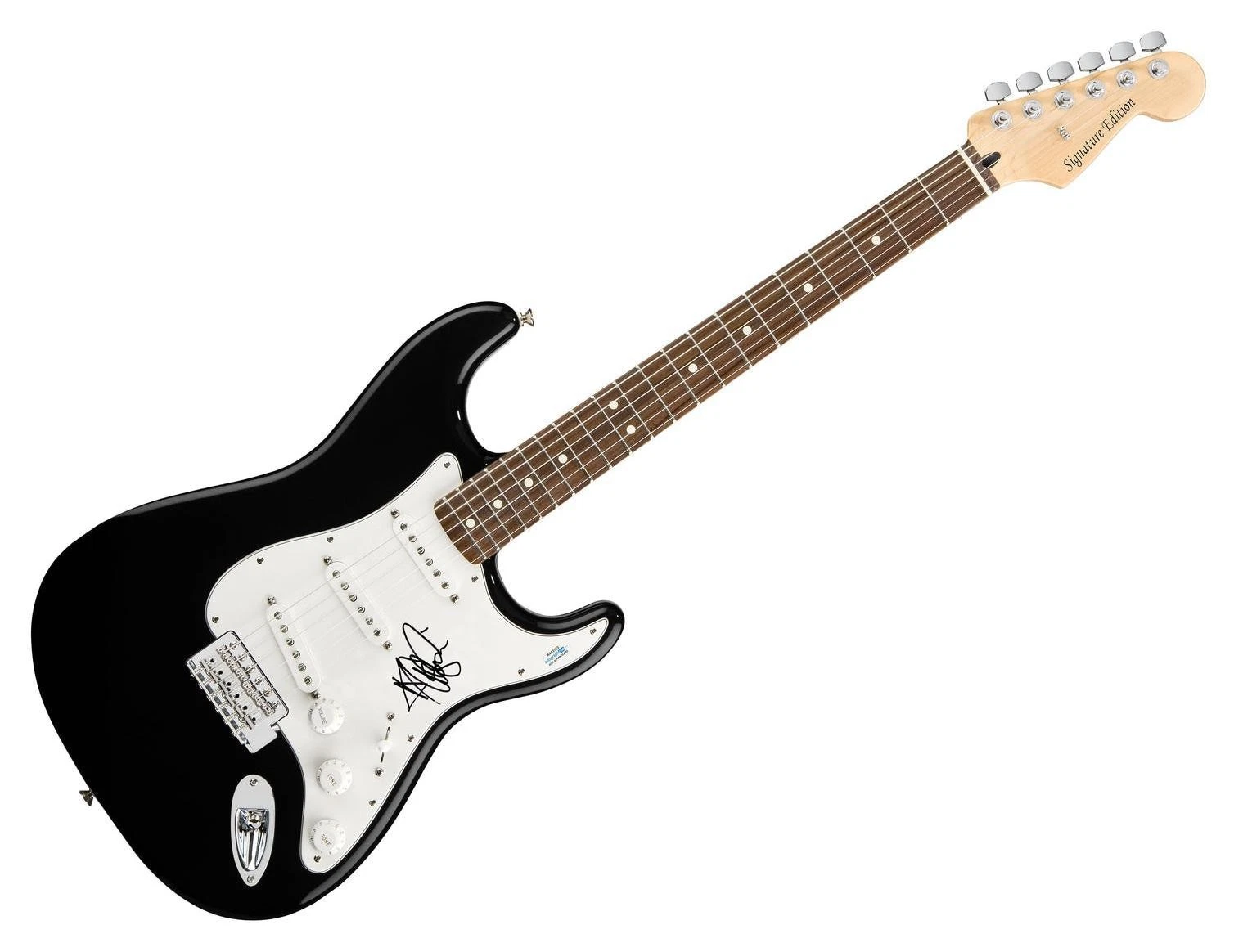Ashlee Simpson Signed Autographed Guitar ACOA ACOA