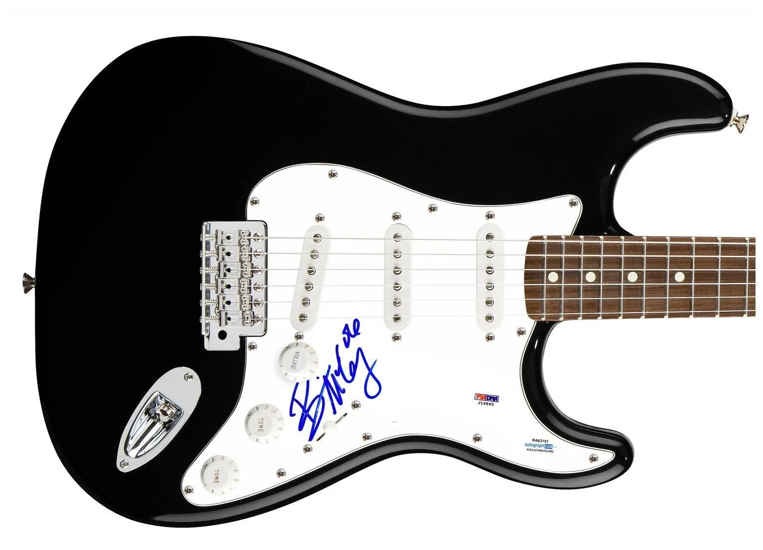Brian McComas Signed Autographed Guitar ACOA