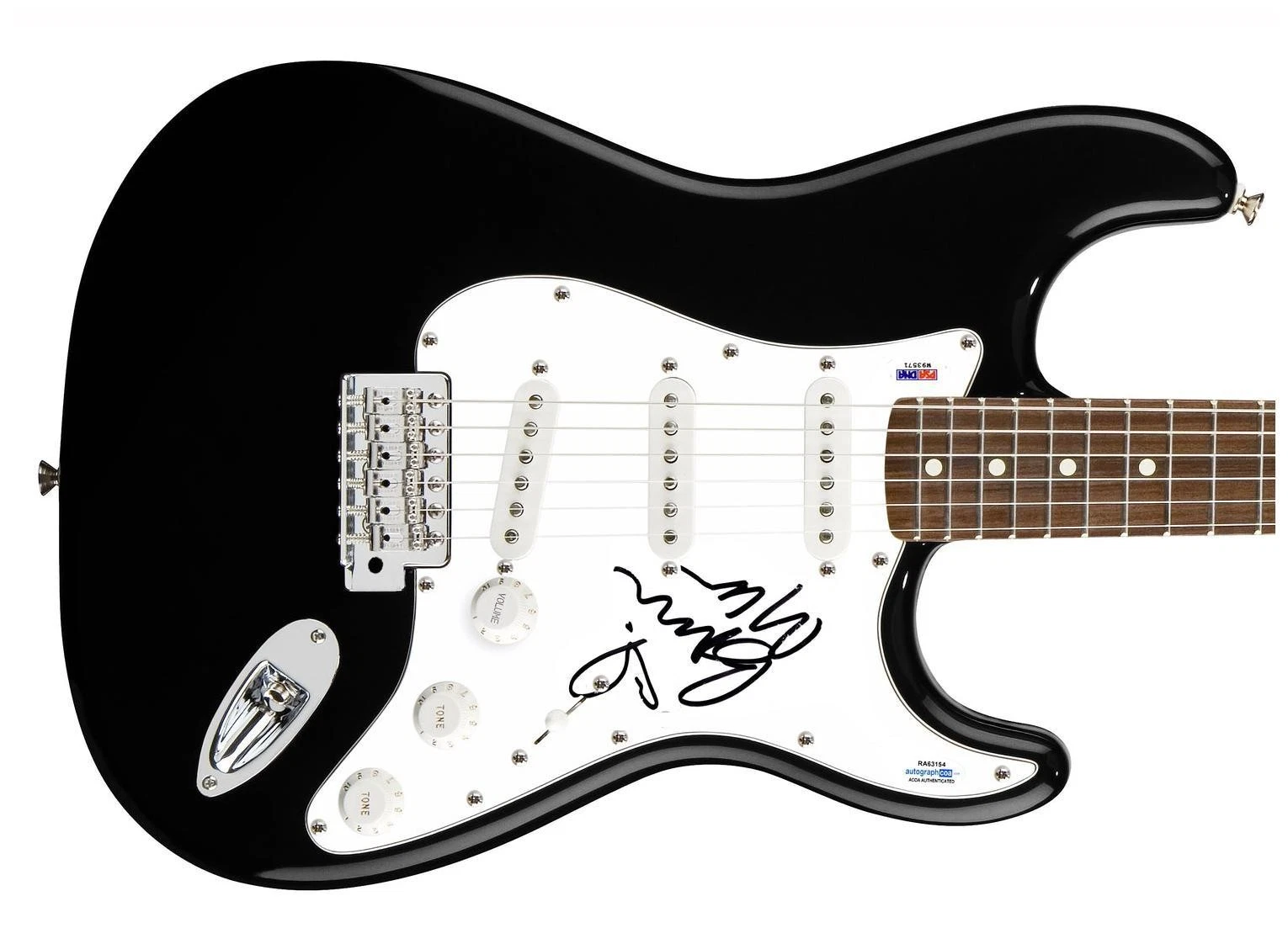 Bonnie McKee Signed Autographed Guitar ACOA