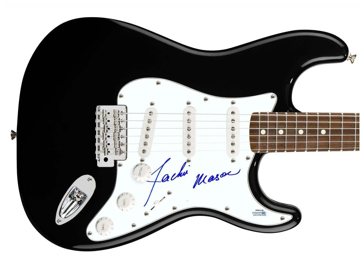 Jackie Mason Signed Autographed Guitar ACOA