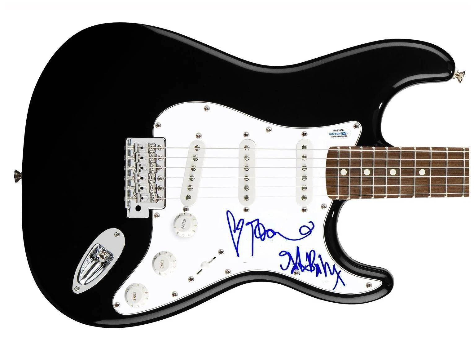 Joan As Police Woman Signed Autographed Guitar Joan Wasser ACOA