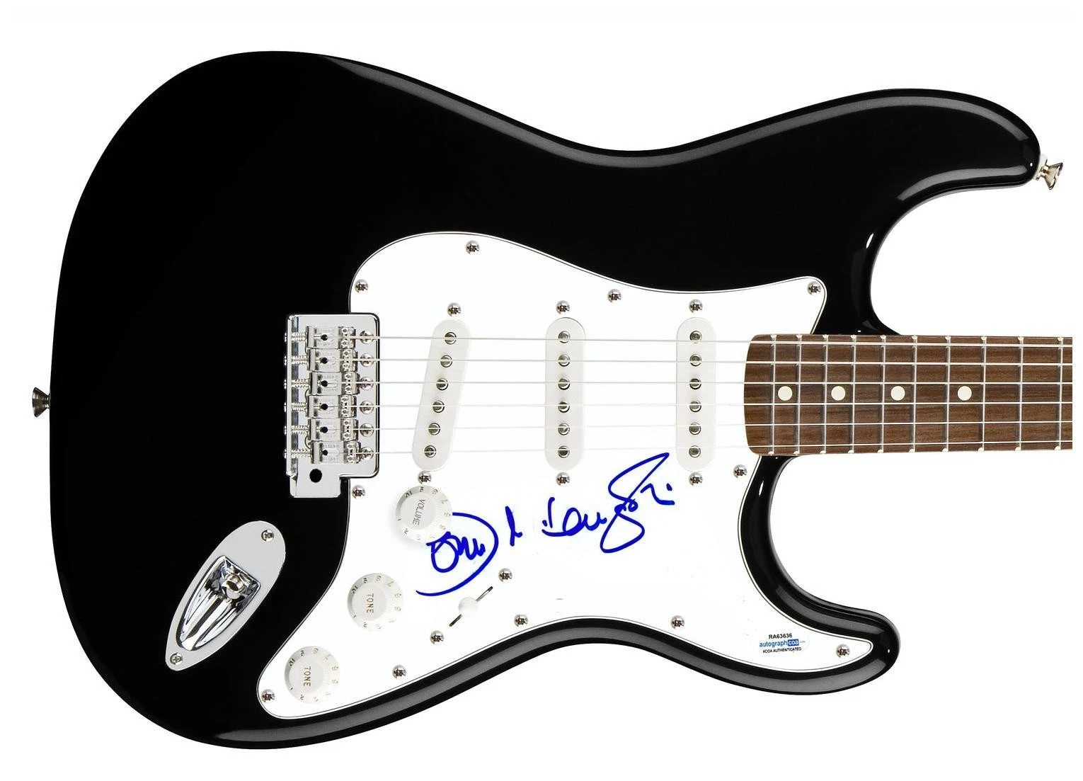 John McLaughlin Signed Autographed Guitar ACOA