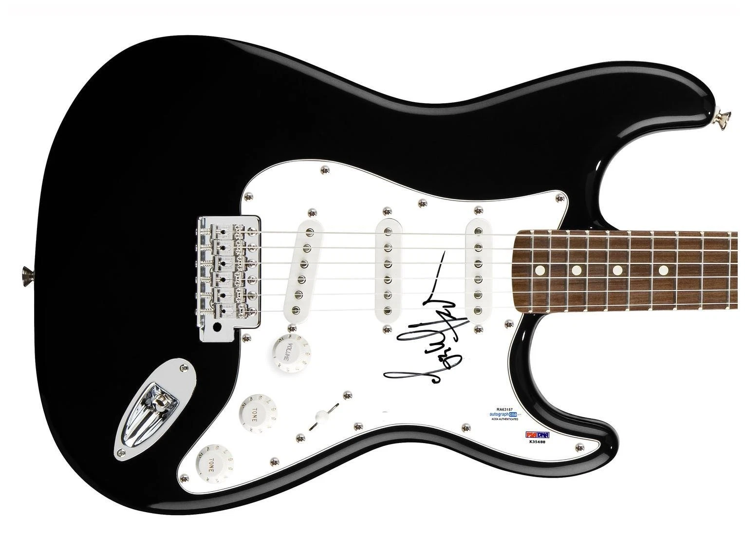 MGMT Signed Autographed Guitar ACOA PSA